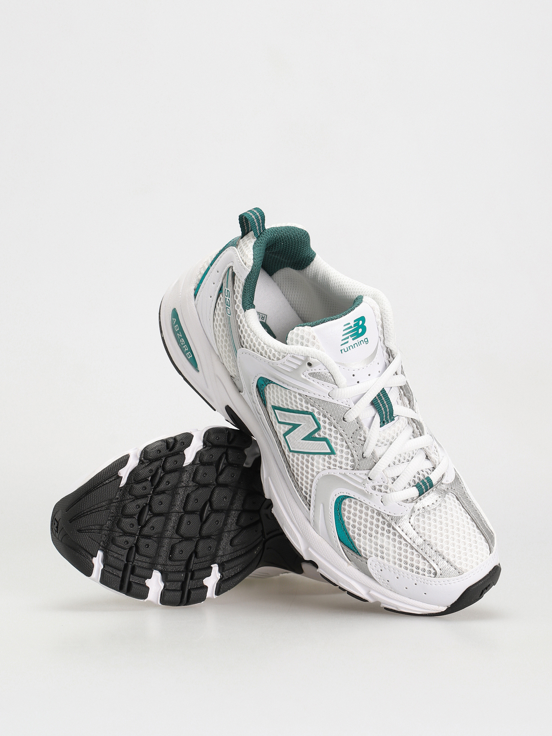 Boty New Balance 530 (white/silver metalic/turquoise)