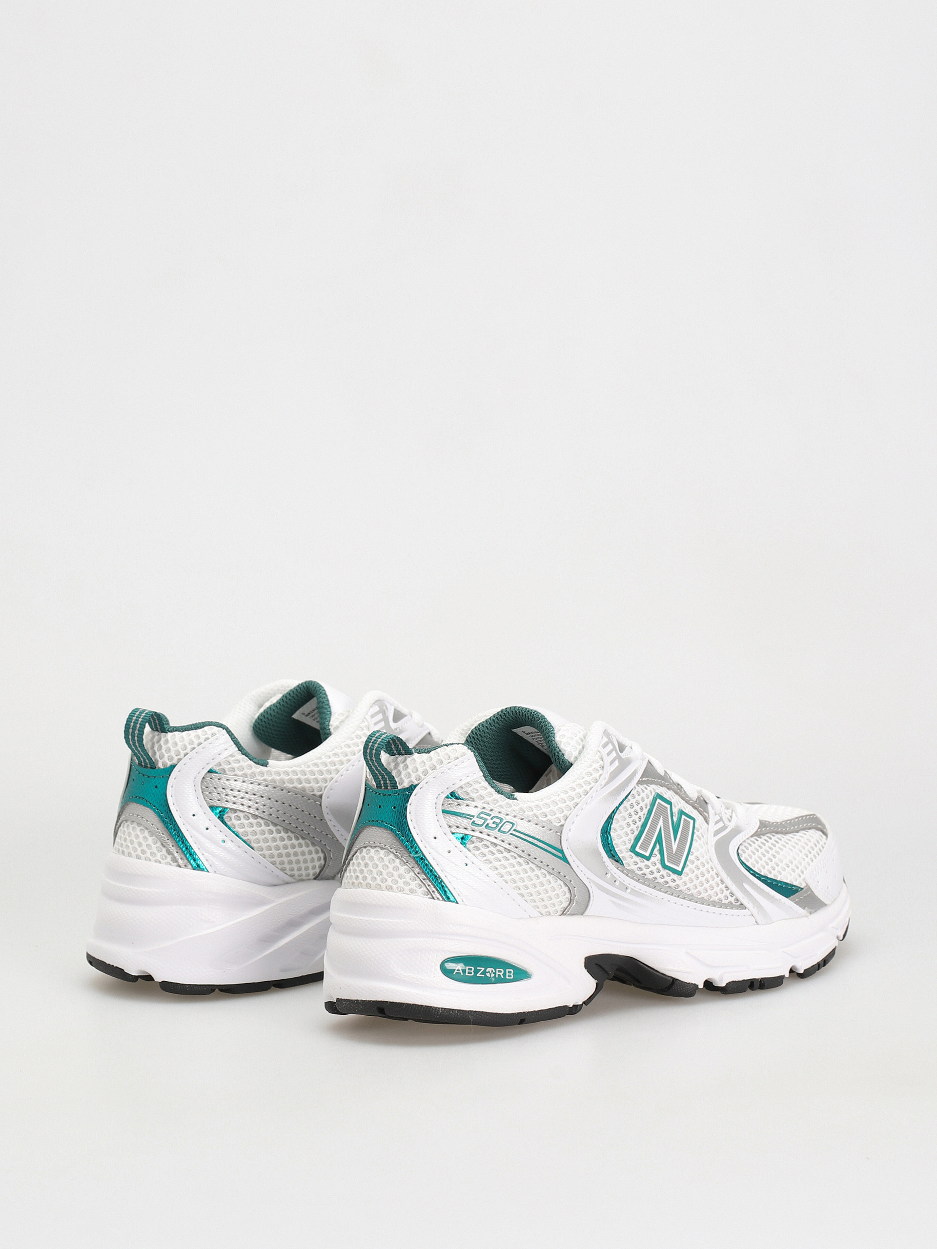 Boty New Balance 530 (white/silver metalic/turquoise)
