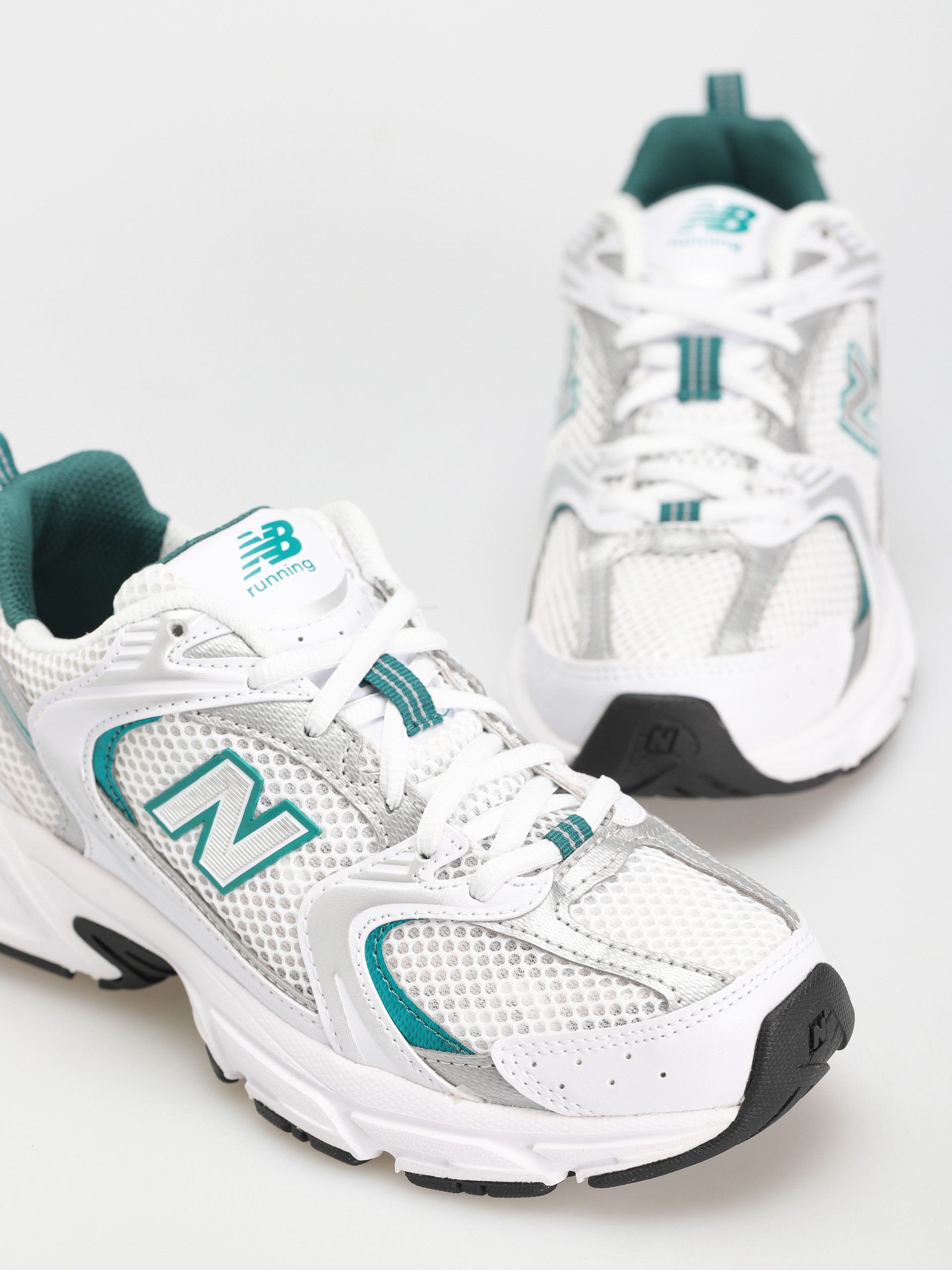 Boty New Balance 530 (white/silver metalic/turquoise)