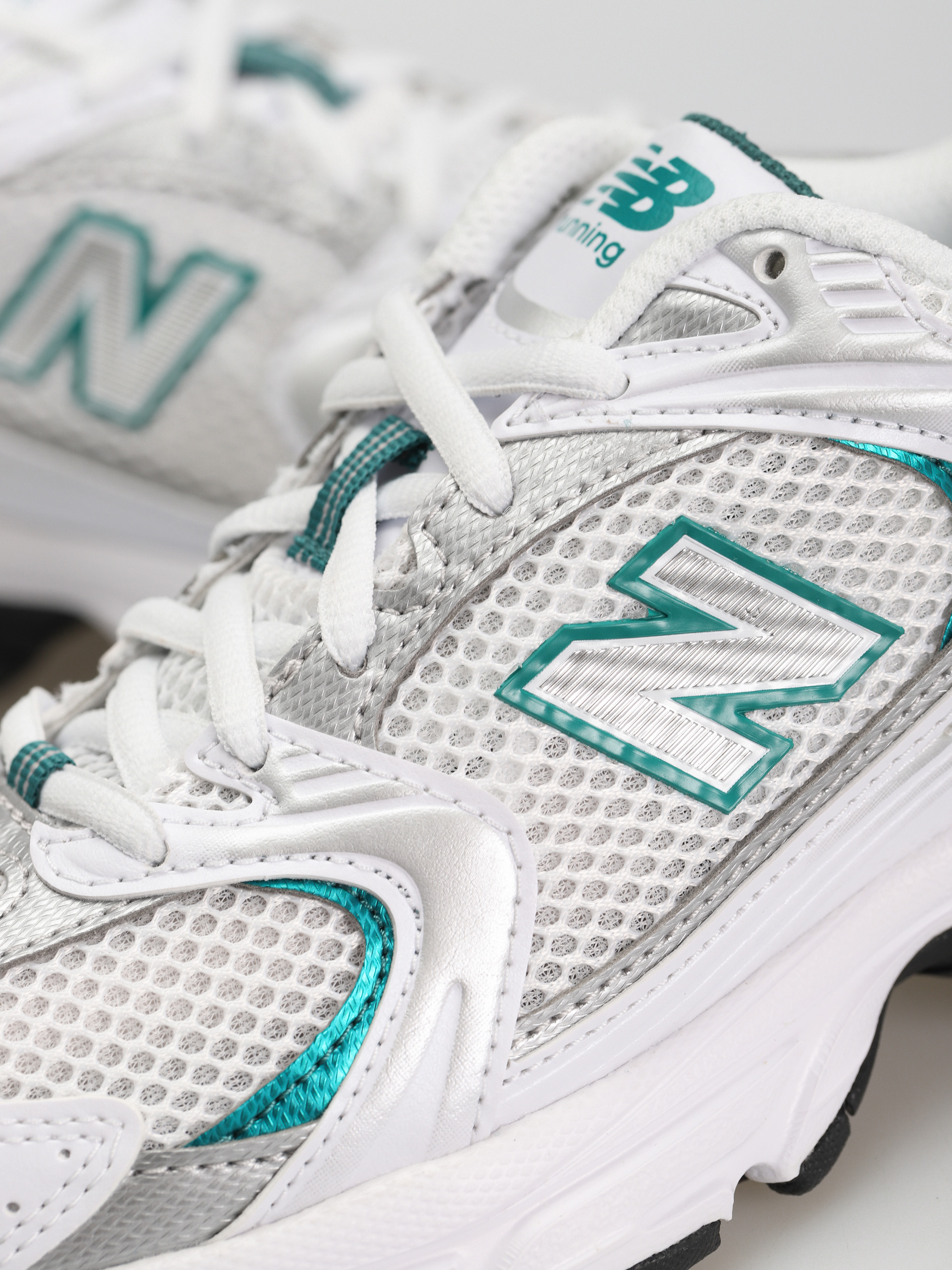 Boty New Balance 530 (white/silver metalic/turquoise)