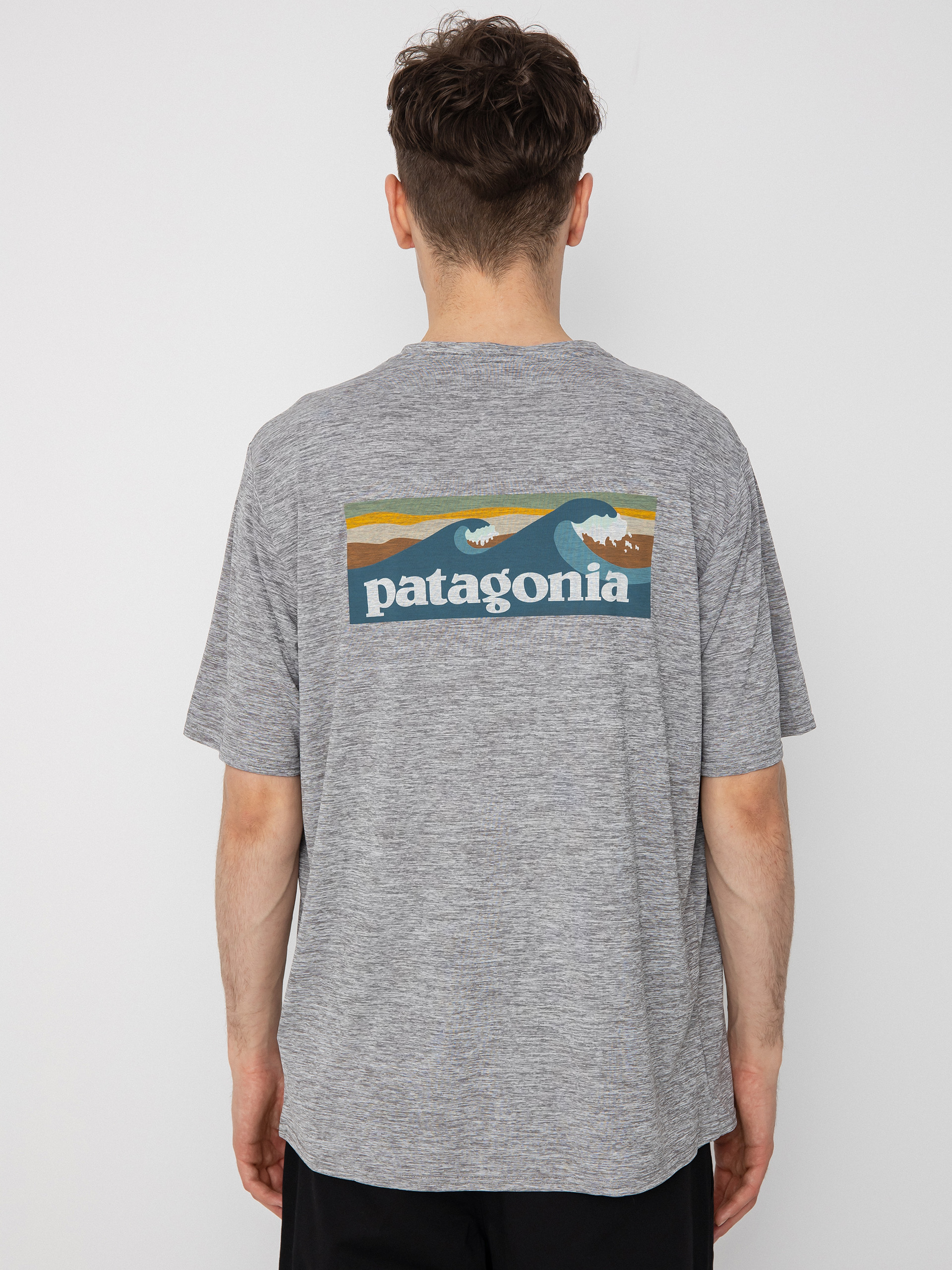 Triu010dko Patagonia Cap Cool Daily Graphic (boardshort logo abalone blue/feather grey)