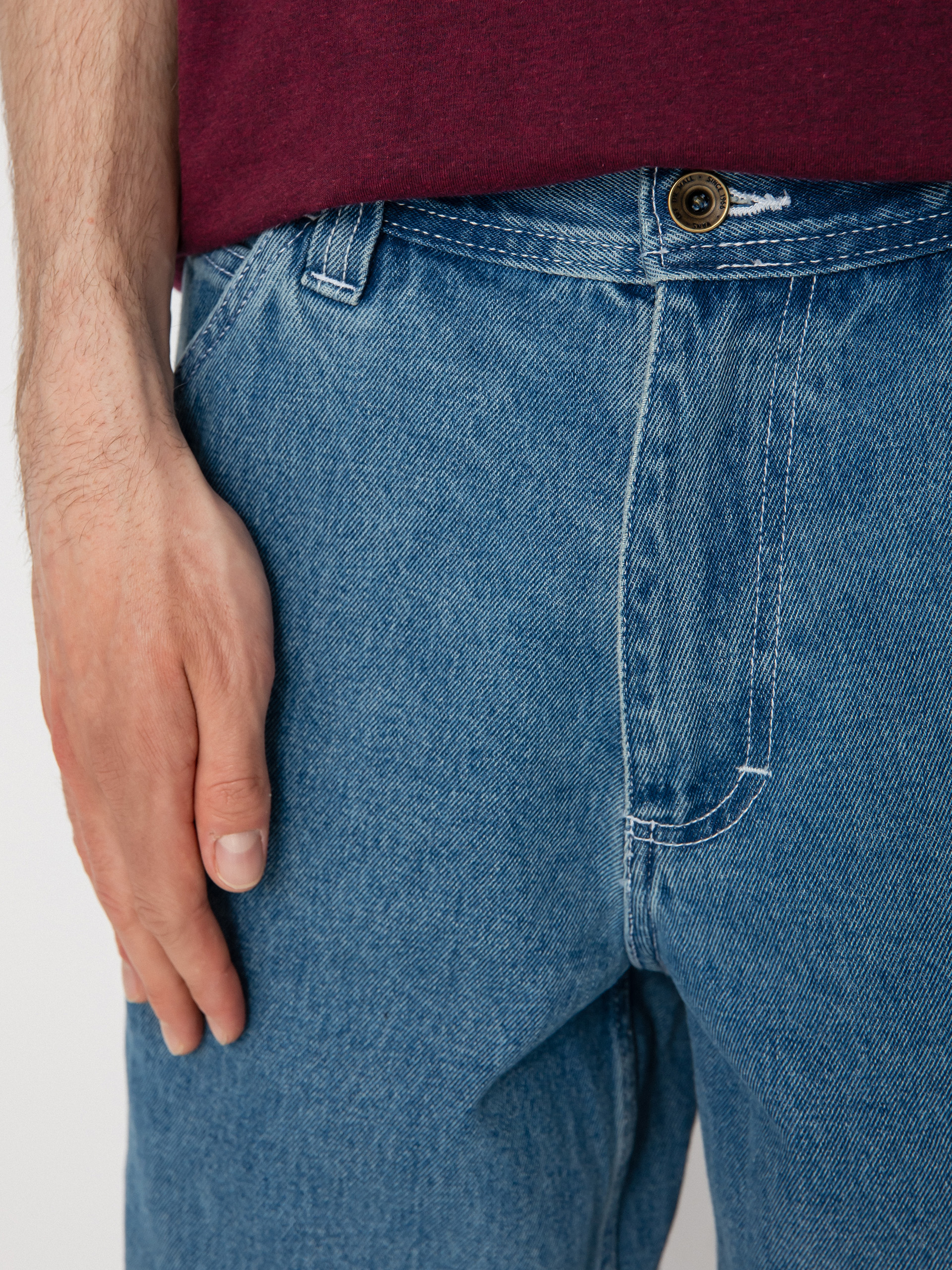 Kraťasy Vans Drill Chore Louniwe Denim (stone wash)