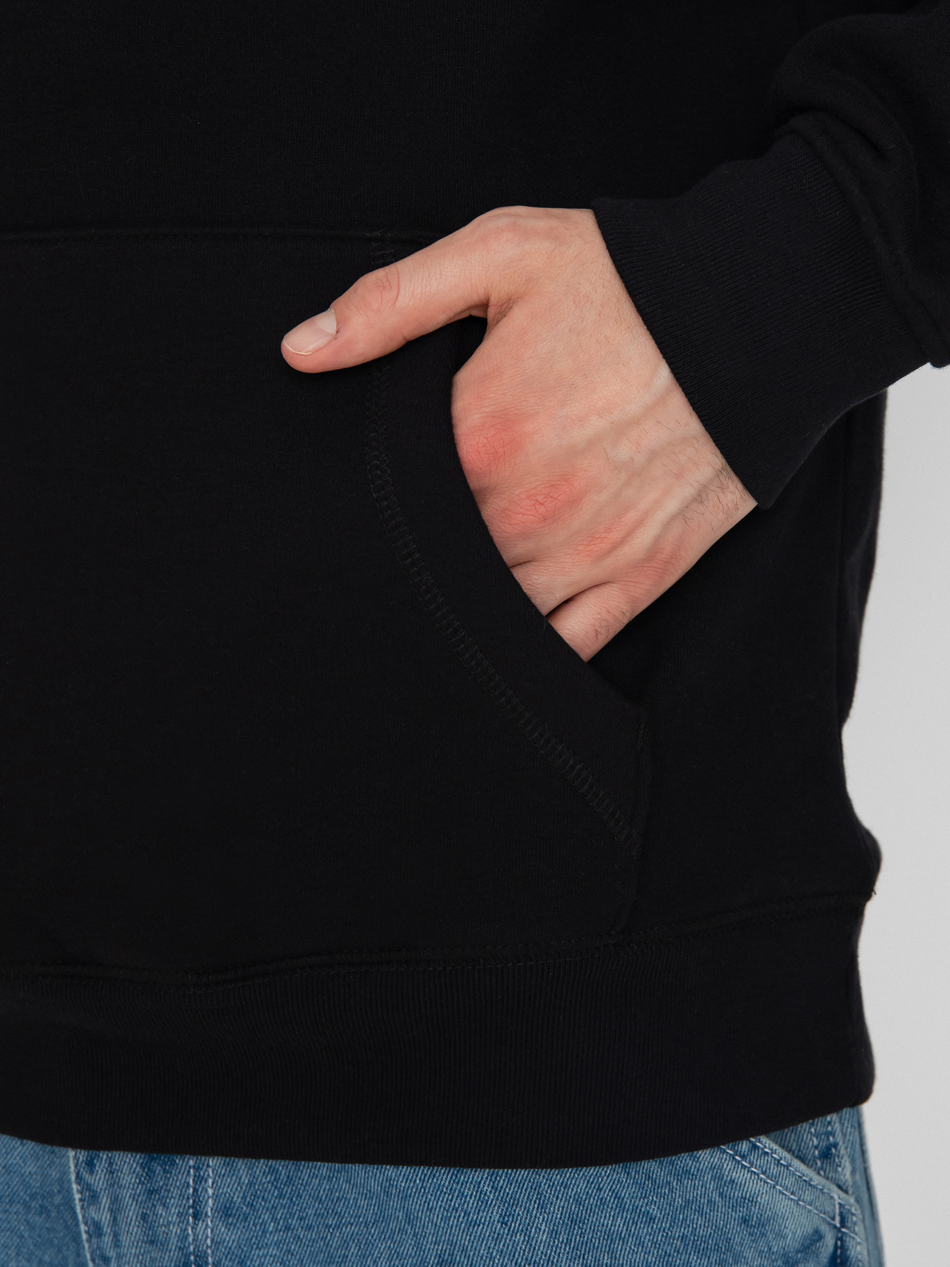 Mikina s kapucí Circa Fresh Inside HD (black)