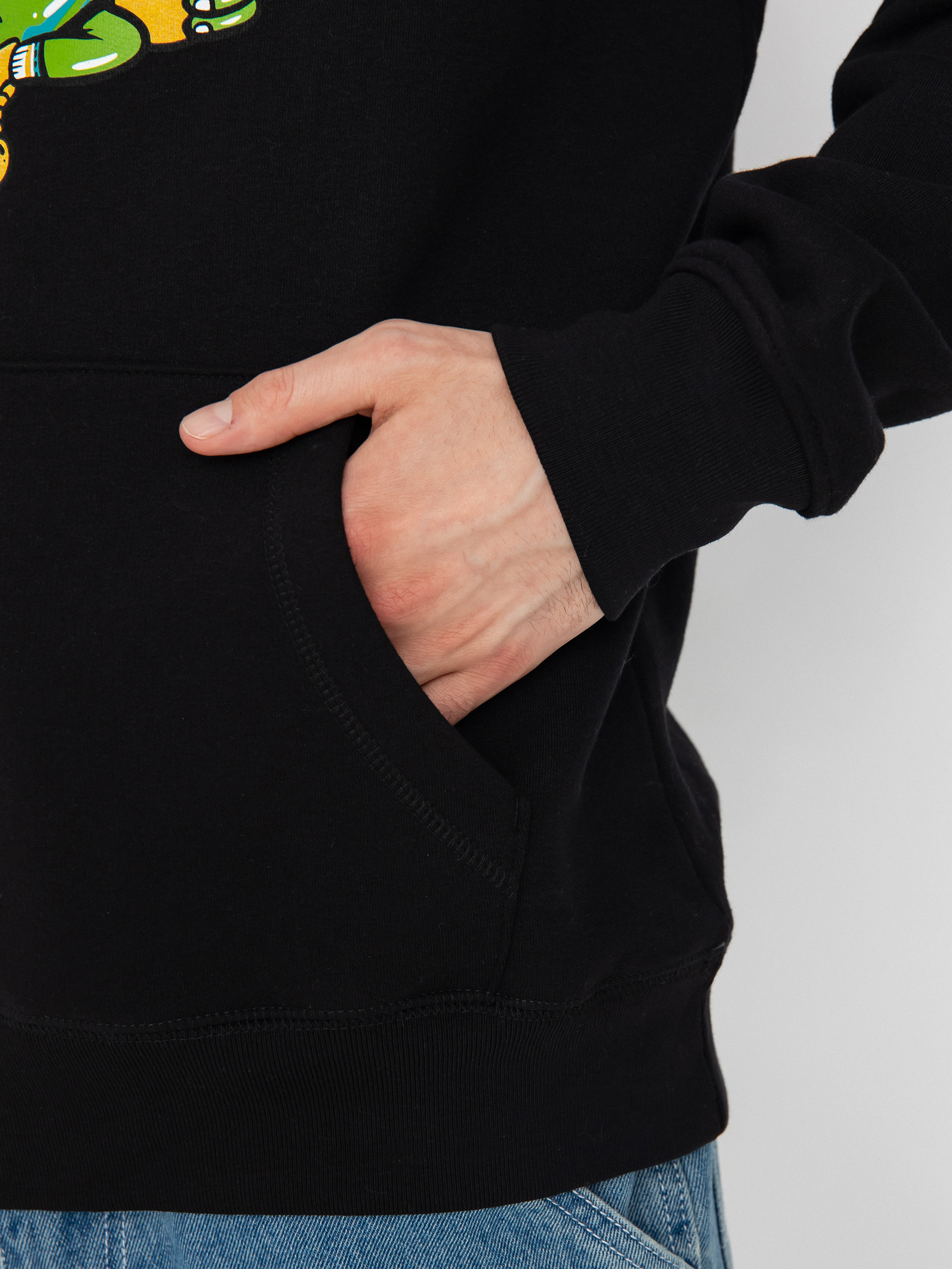 Mikina s kapucí Circa Organic HD (black)