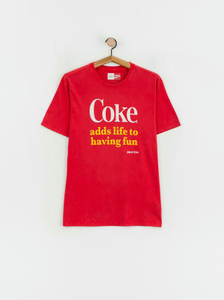 Tričko Brixton Coca-Cola Having Fun (cokered)
