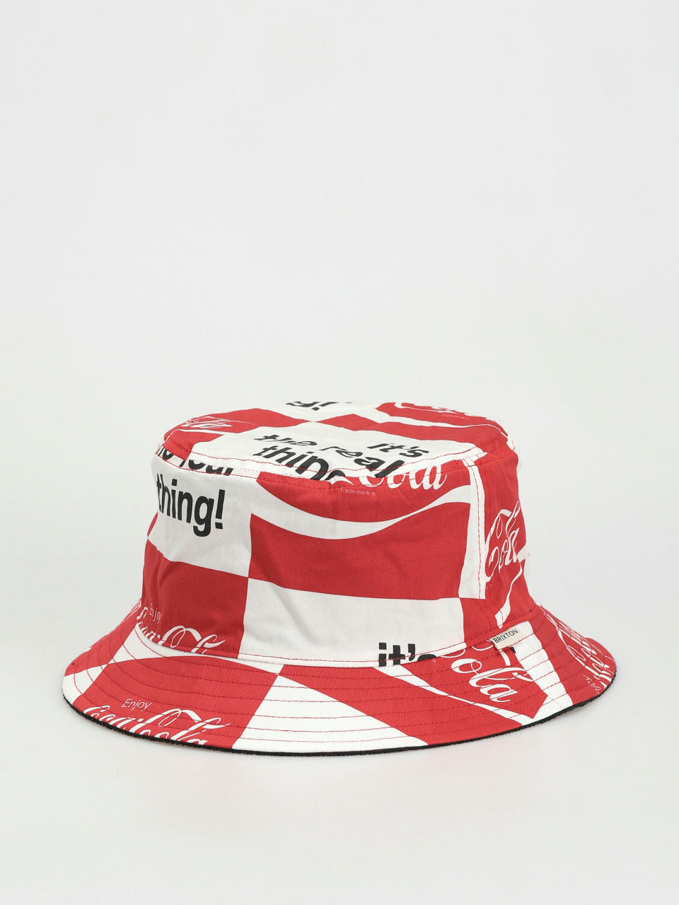 Klobouk Brixton Coca-Cola Good Day Rev  (cokered/black)