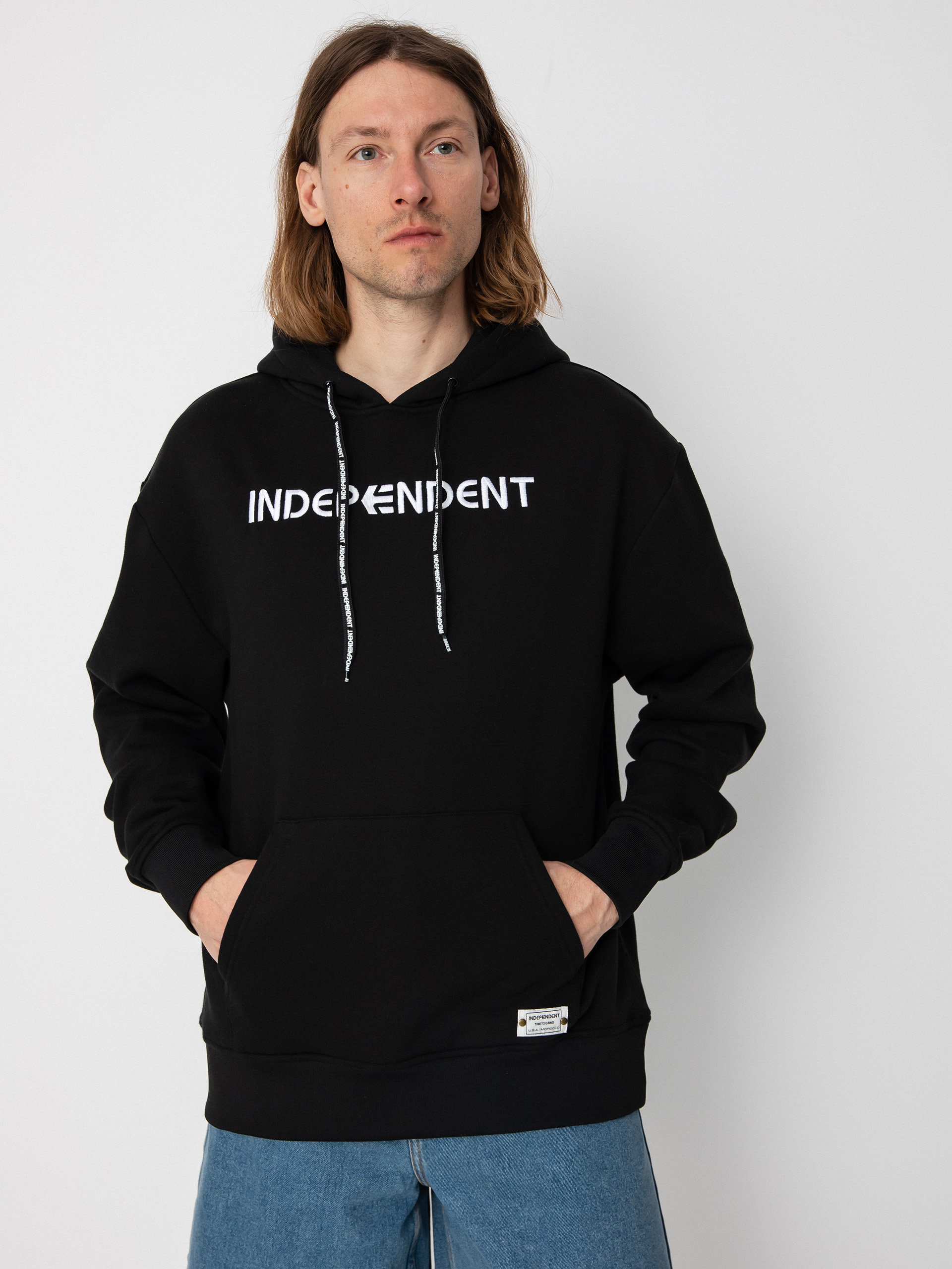 Mikina Etnies Independent Embroidered HD (black)