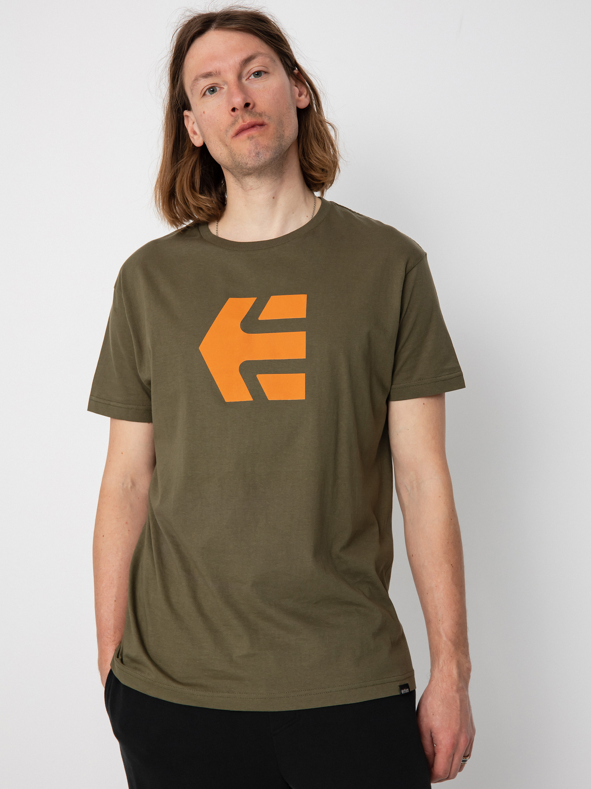 Tričko Etnies Icon (moss)