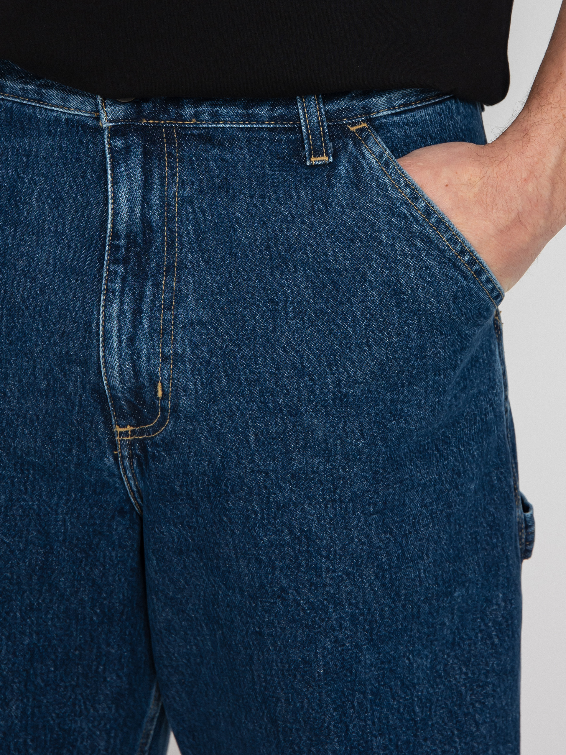 Kraťasy Carhartt WIP Single Knee (blue)