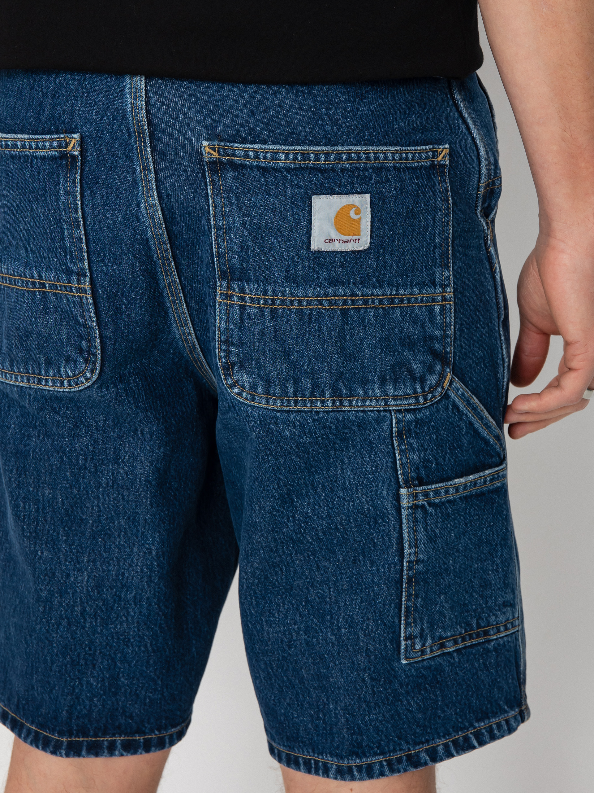 Kraťasy Carhartt WIP Single Knee (blue)