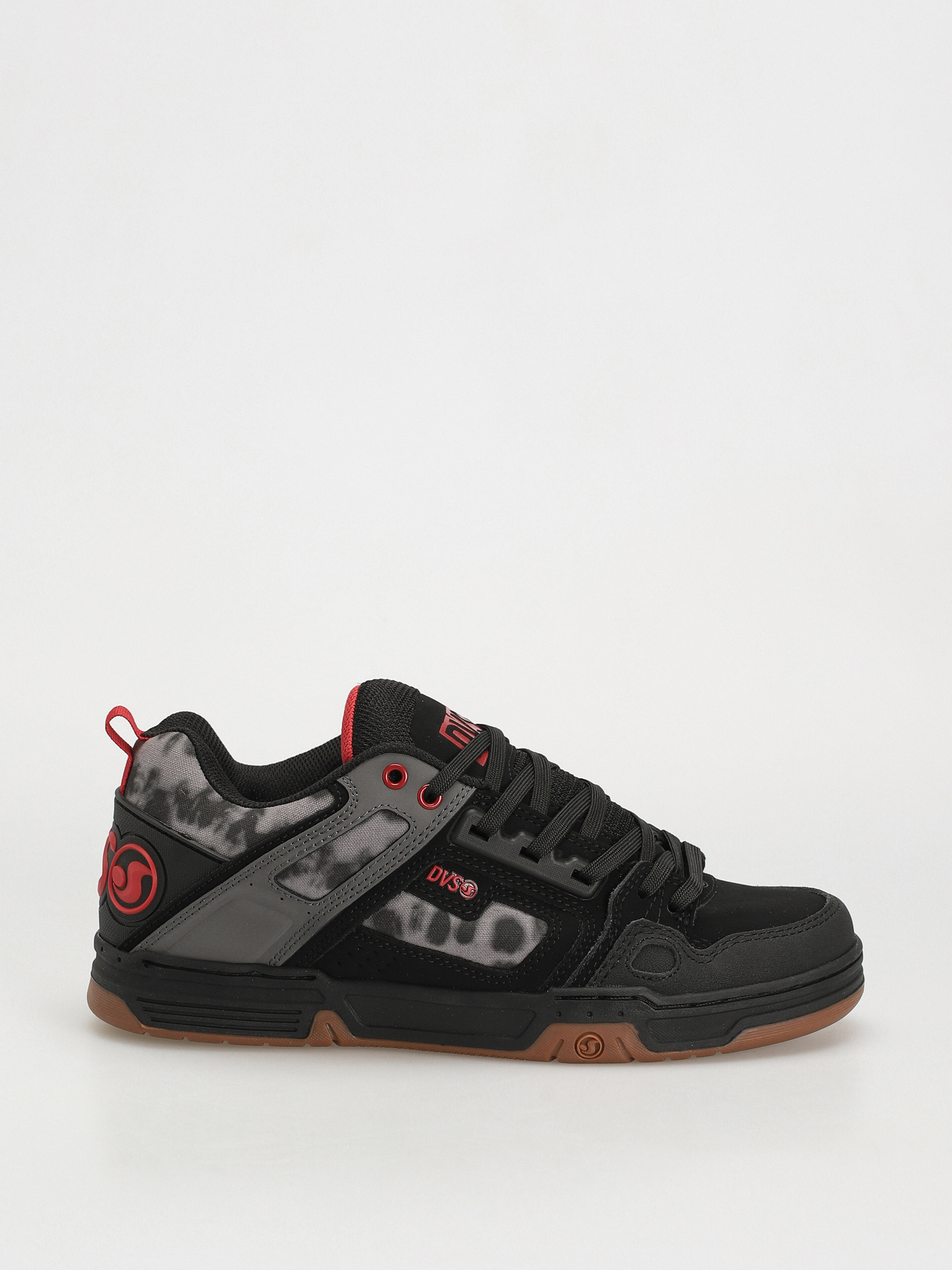 Boty DVS Comanche (black charcoal print nubuck)