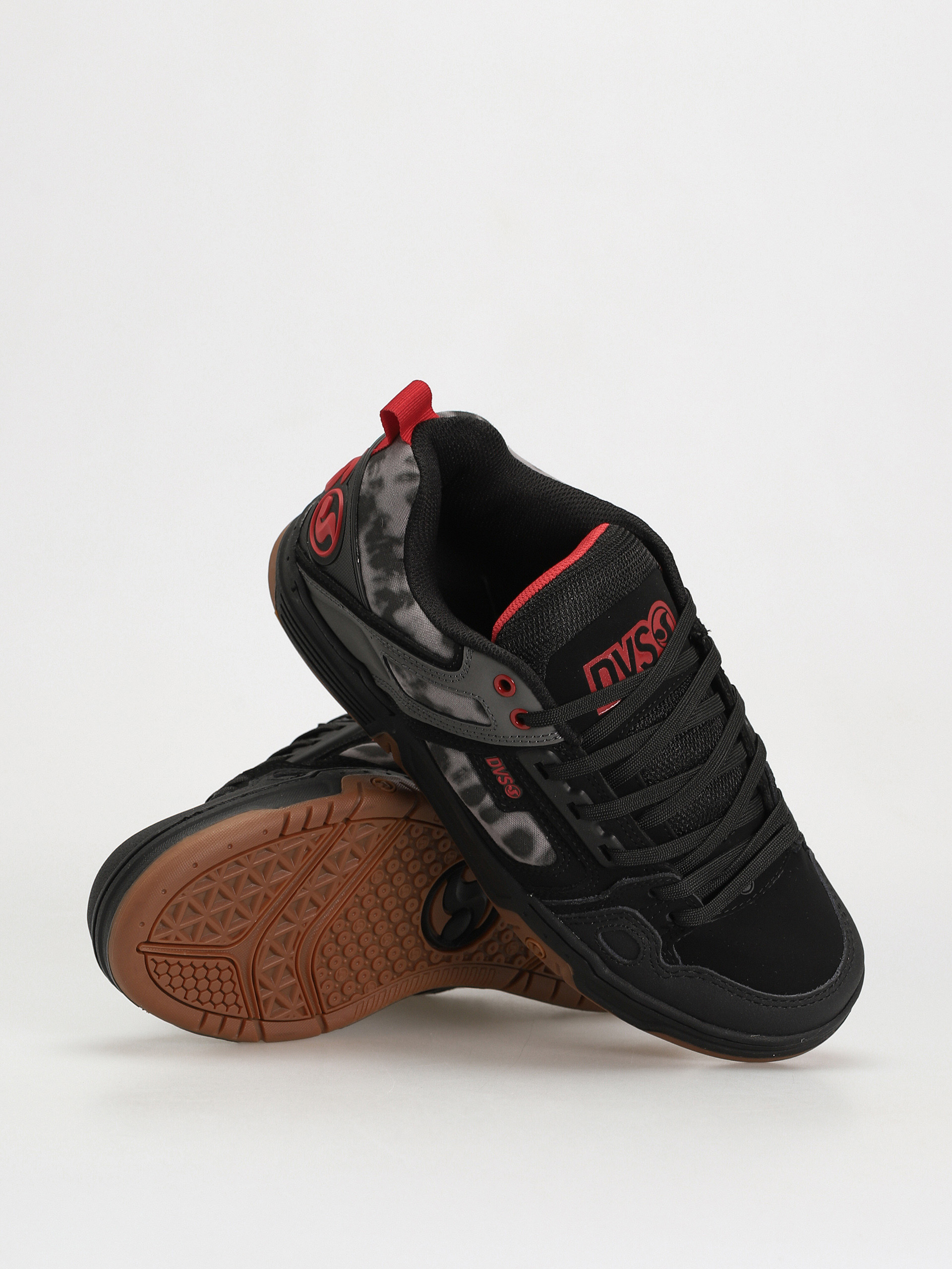 Boty DVS Comanche (black charcoal print nubuck)