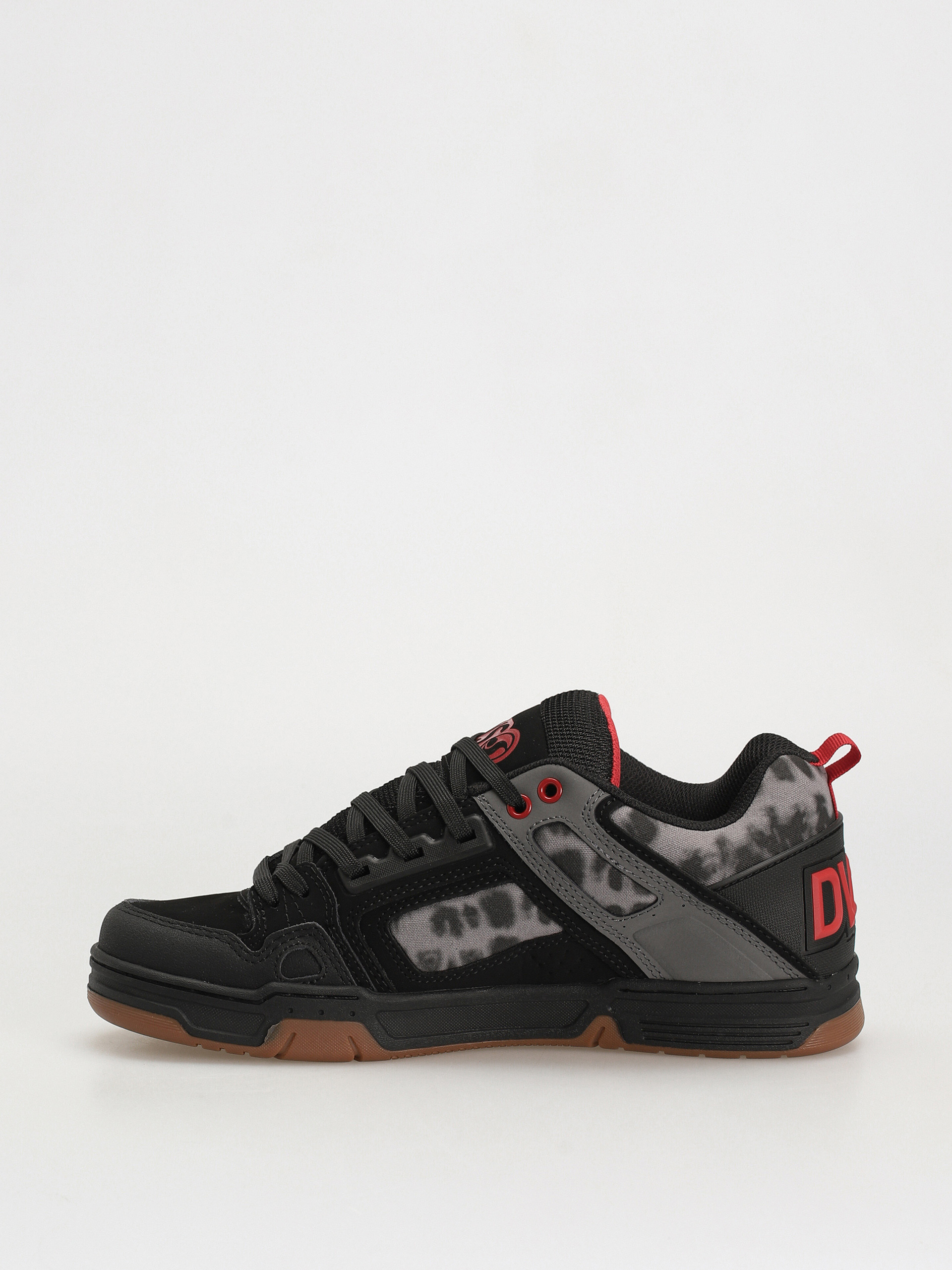 Boty DVS Comanche (black charcoal print nubuck)