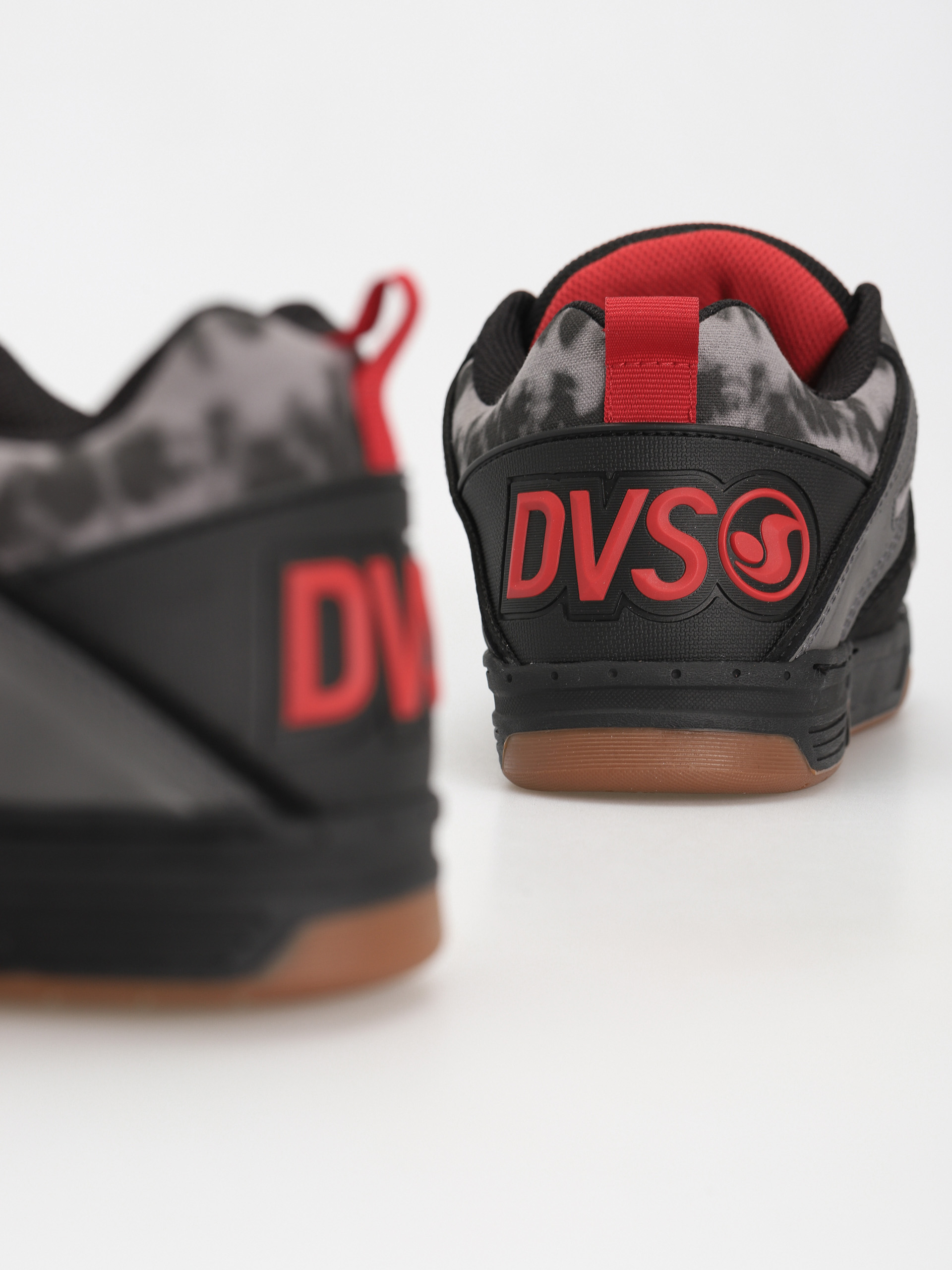 Boty DVS Comanche (black charcoal print nubuck)
