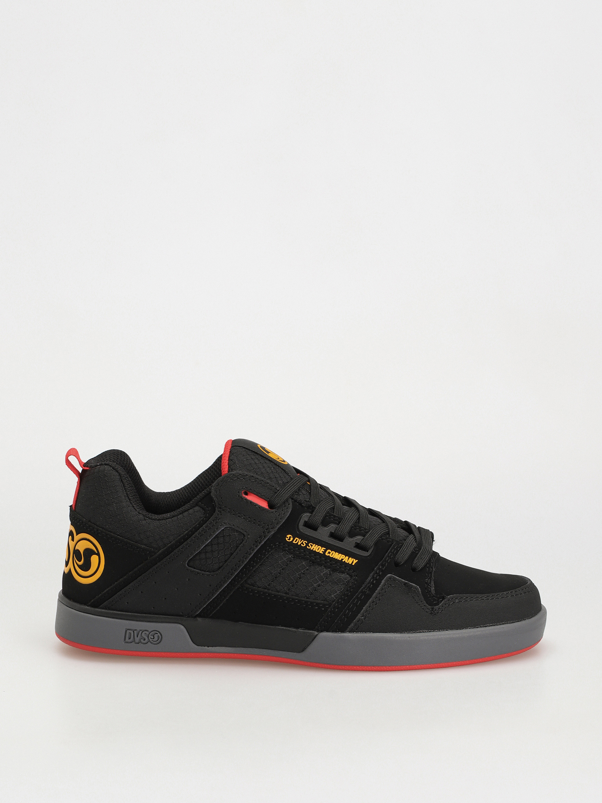 Boty DVS Comanche 2.0+ (black yellow red nubuck)