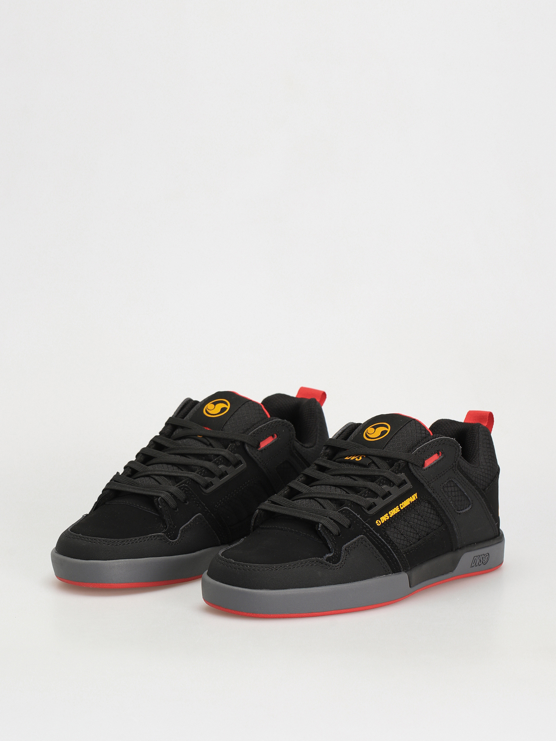 Boty DVS Comanche 2.0+ (black yellow red nubuck)