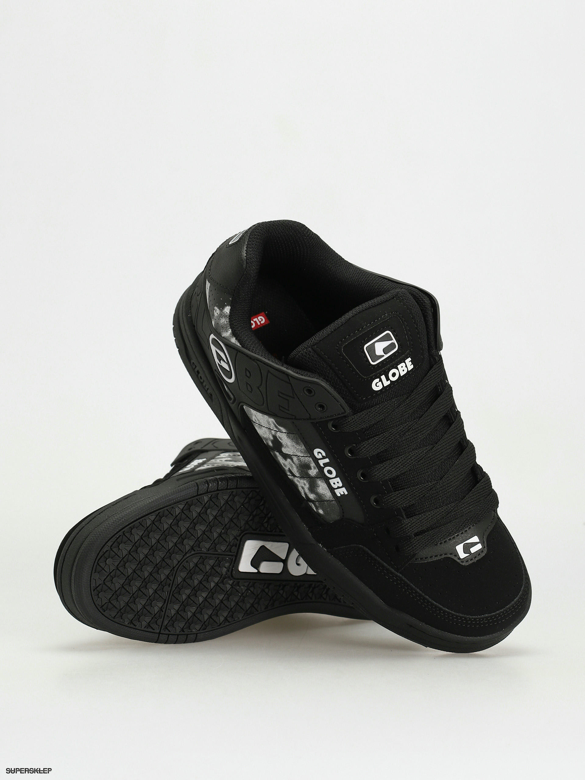 Globe Tilt Shoes (9) Black / Cheetah