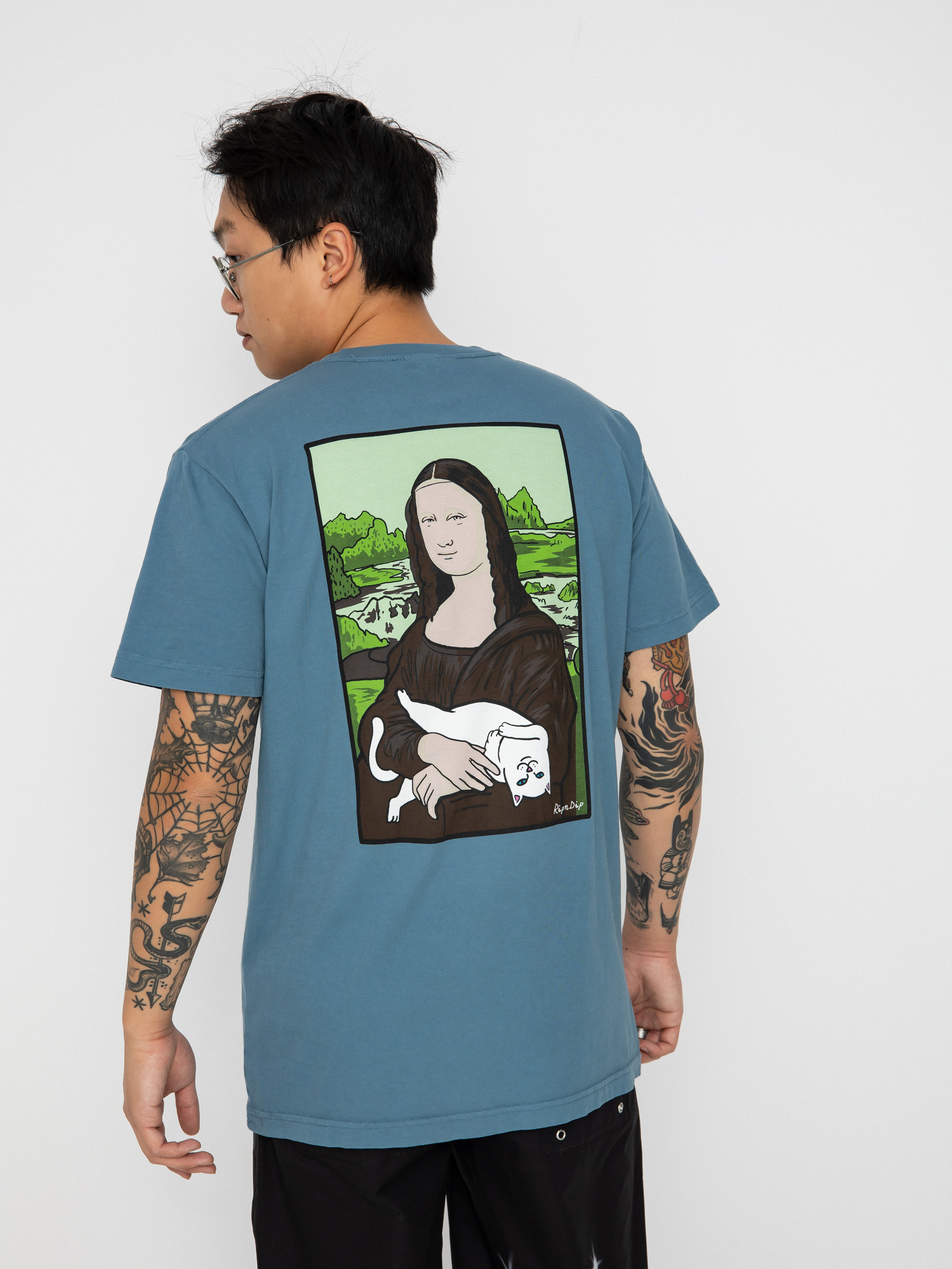 Tričko RipNDip Nerma Lisa (slate)