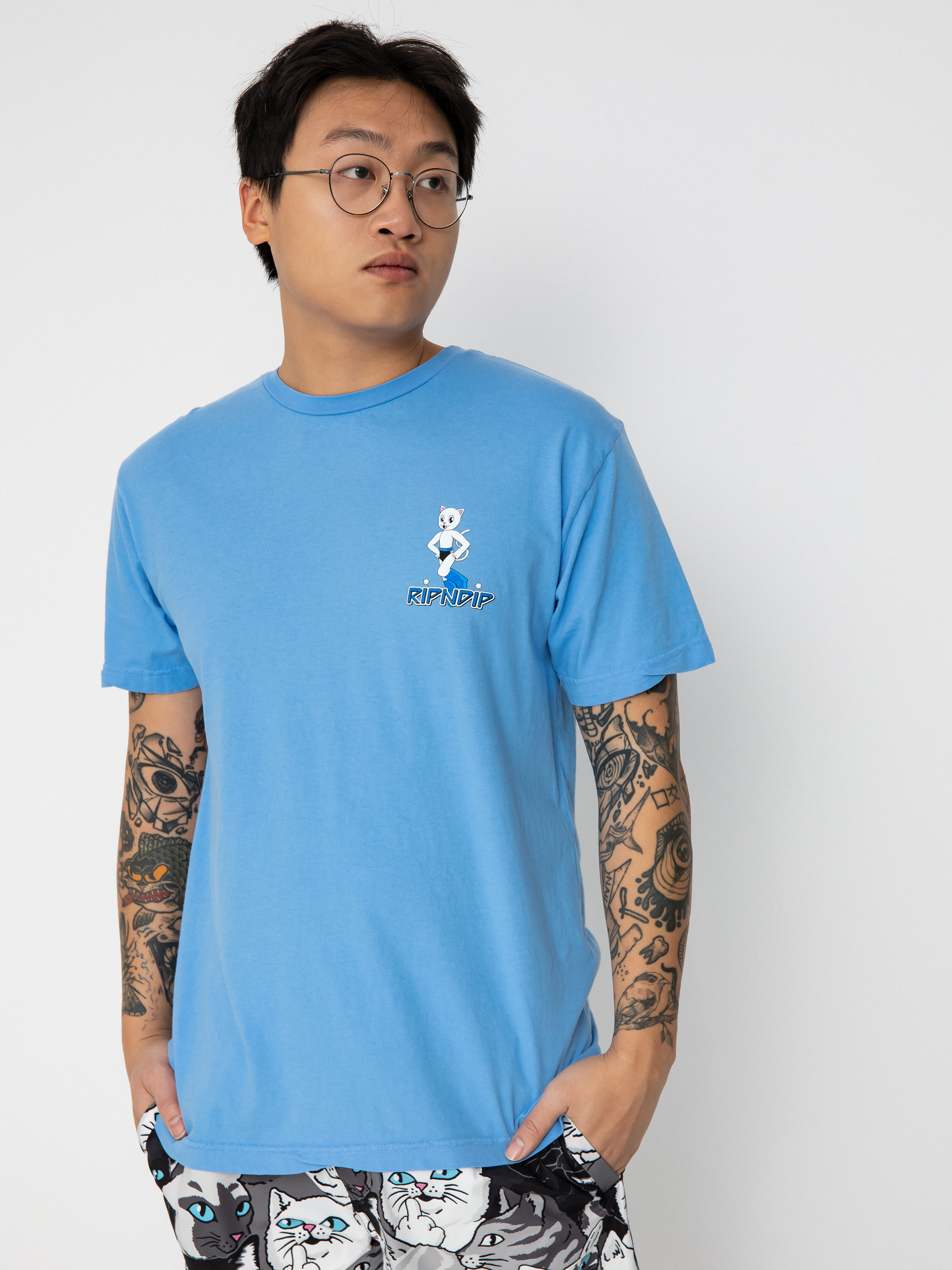 Tričko RipNDip Astroworld (cornflower blue)