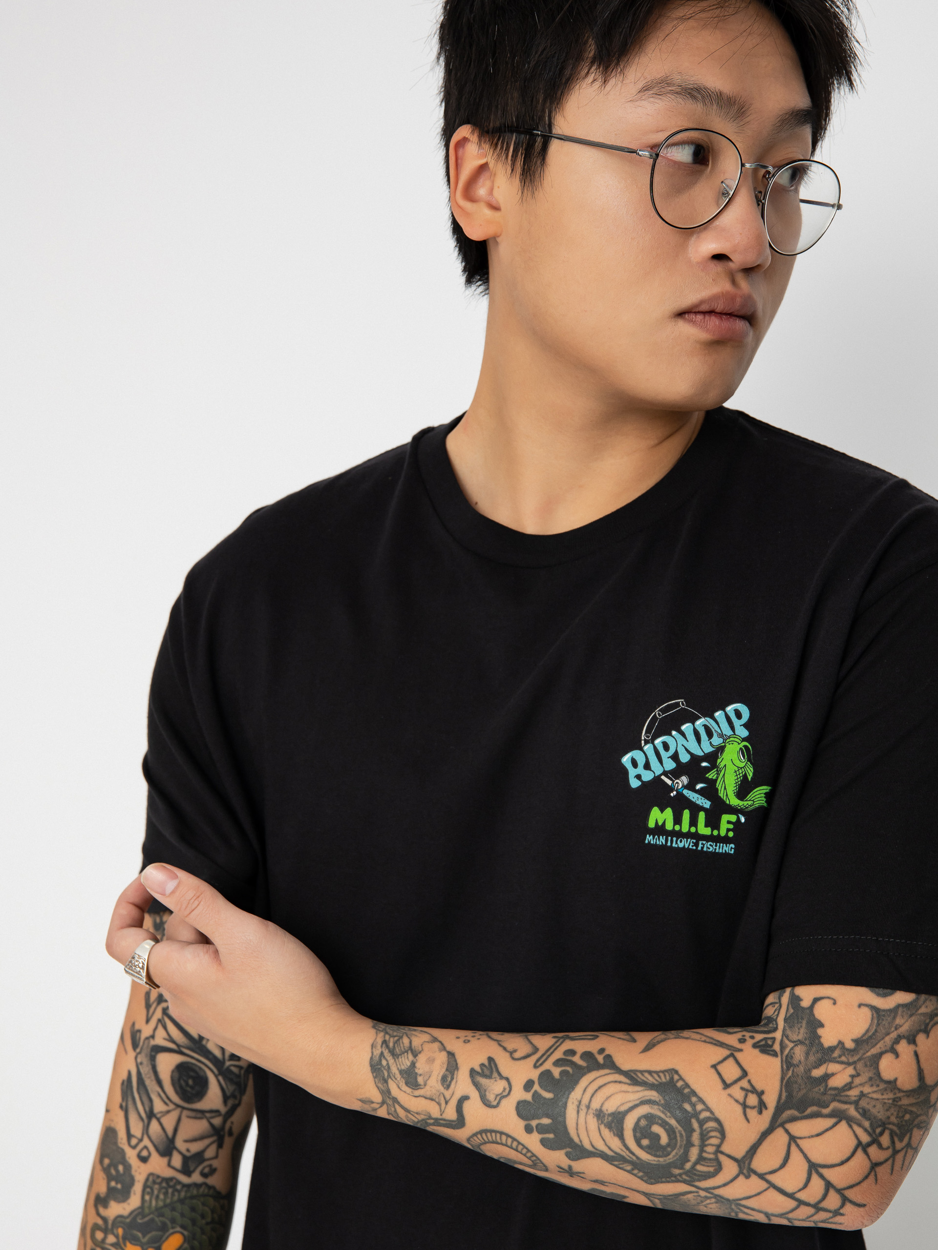 Tričko RipNDip MILF (black)