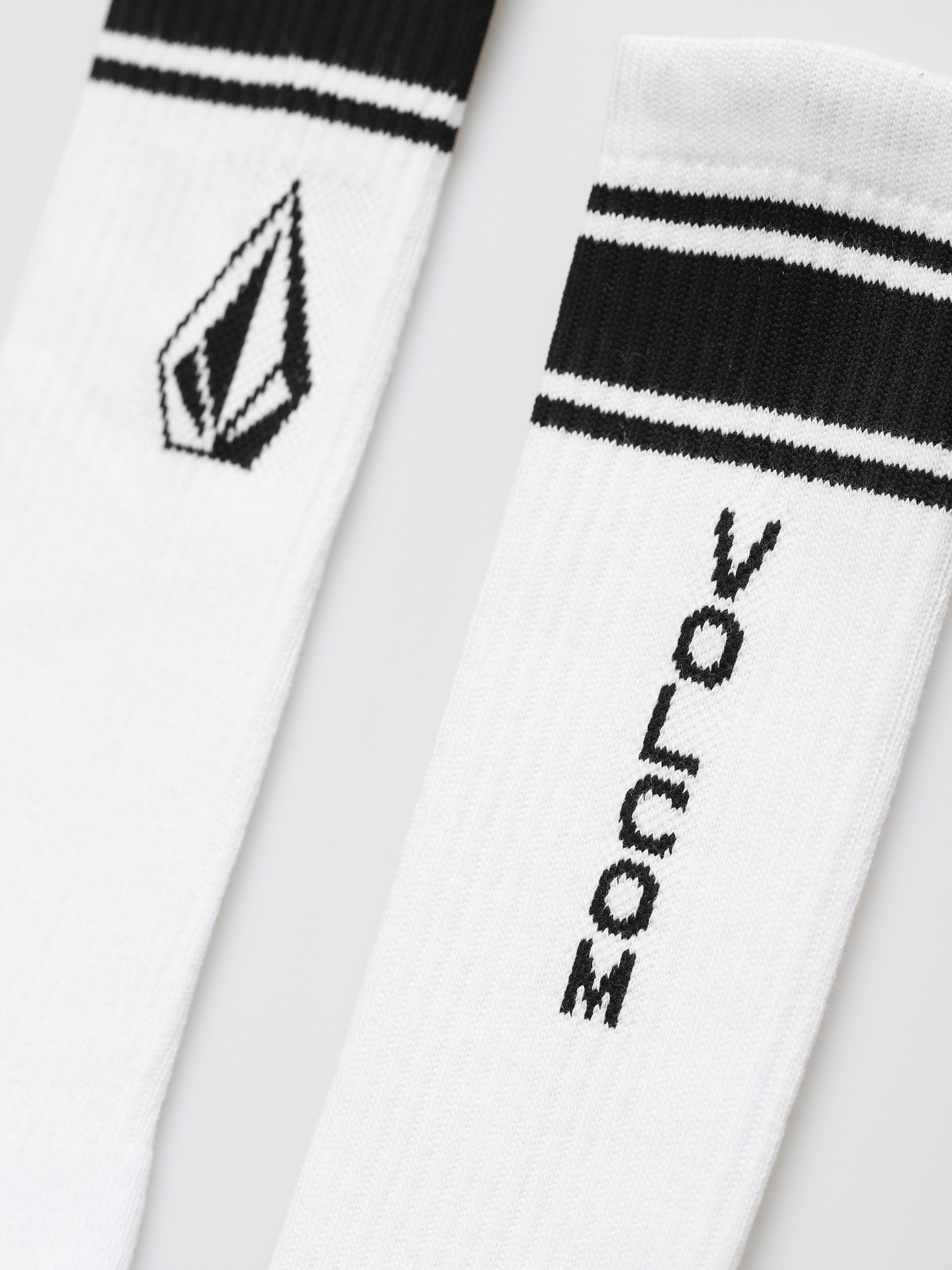 Ponožky Volcom High Stripe (white)