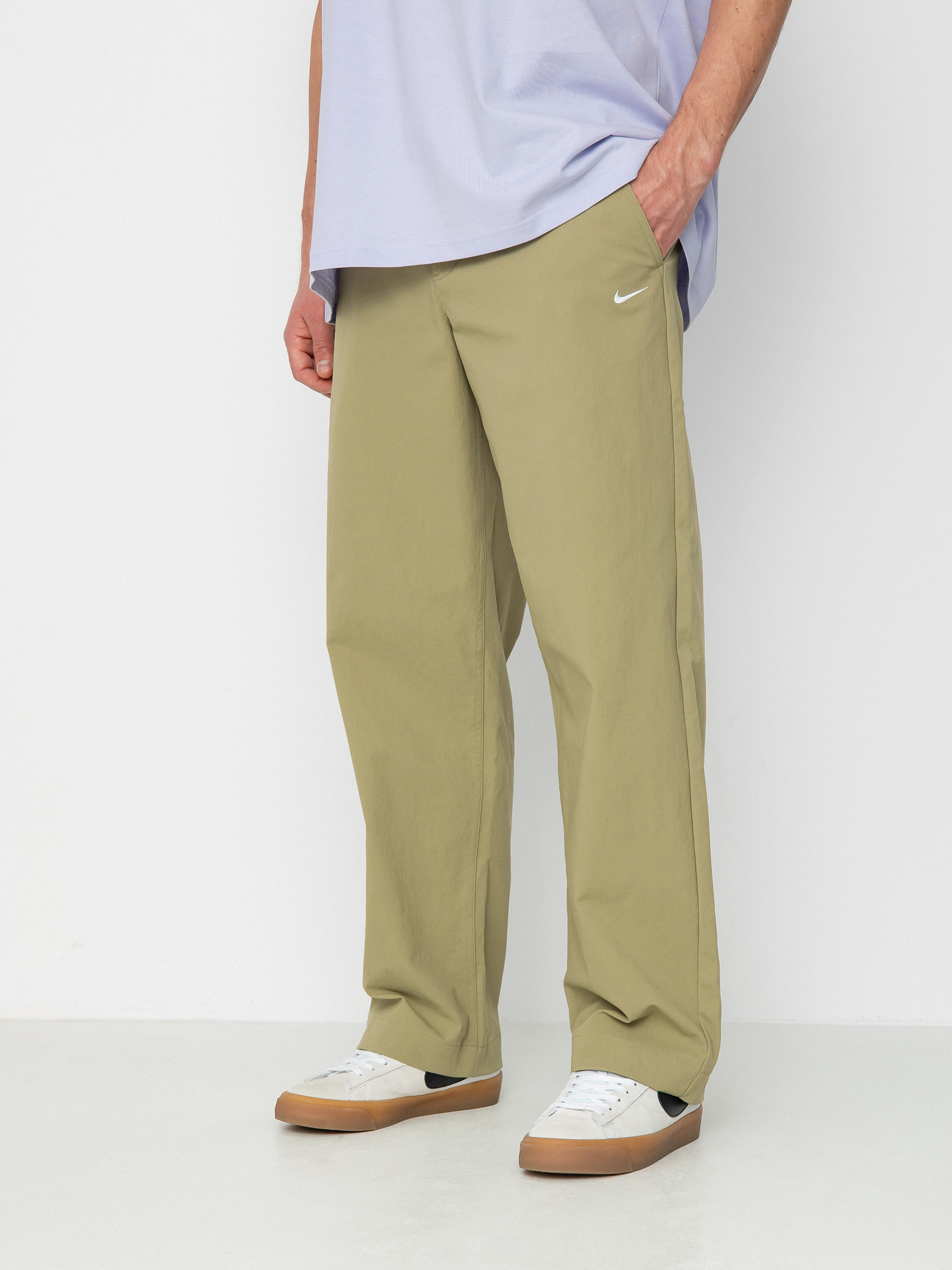 Kalhoty Nike SB El Chino (neutral olive/white)