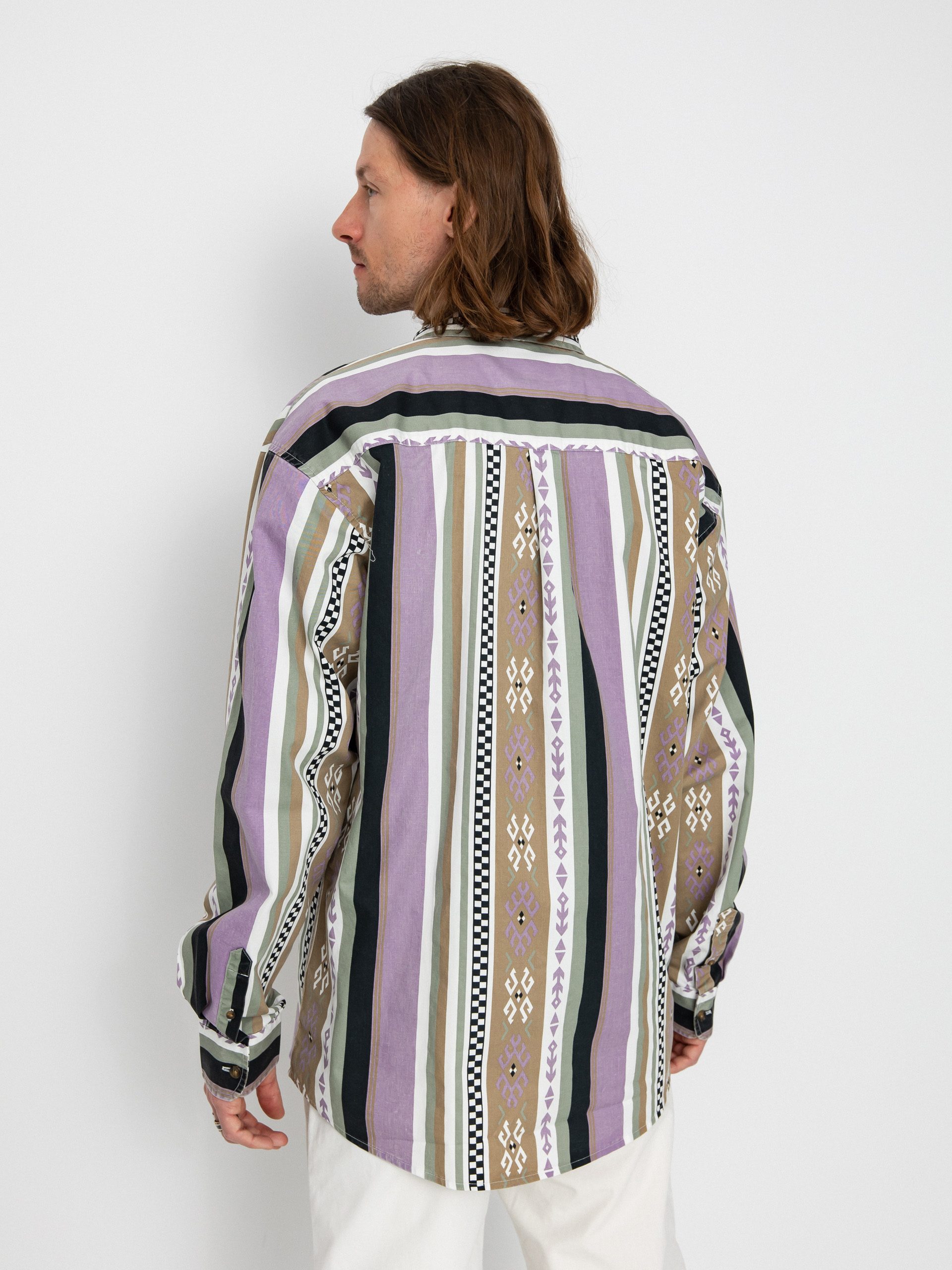 Košile Carhartt WIP Coba Stripe (coba stripe violanda/soot)