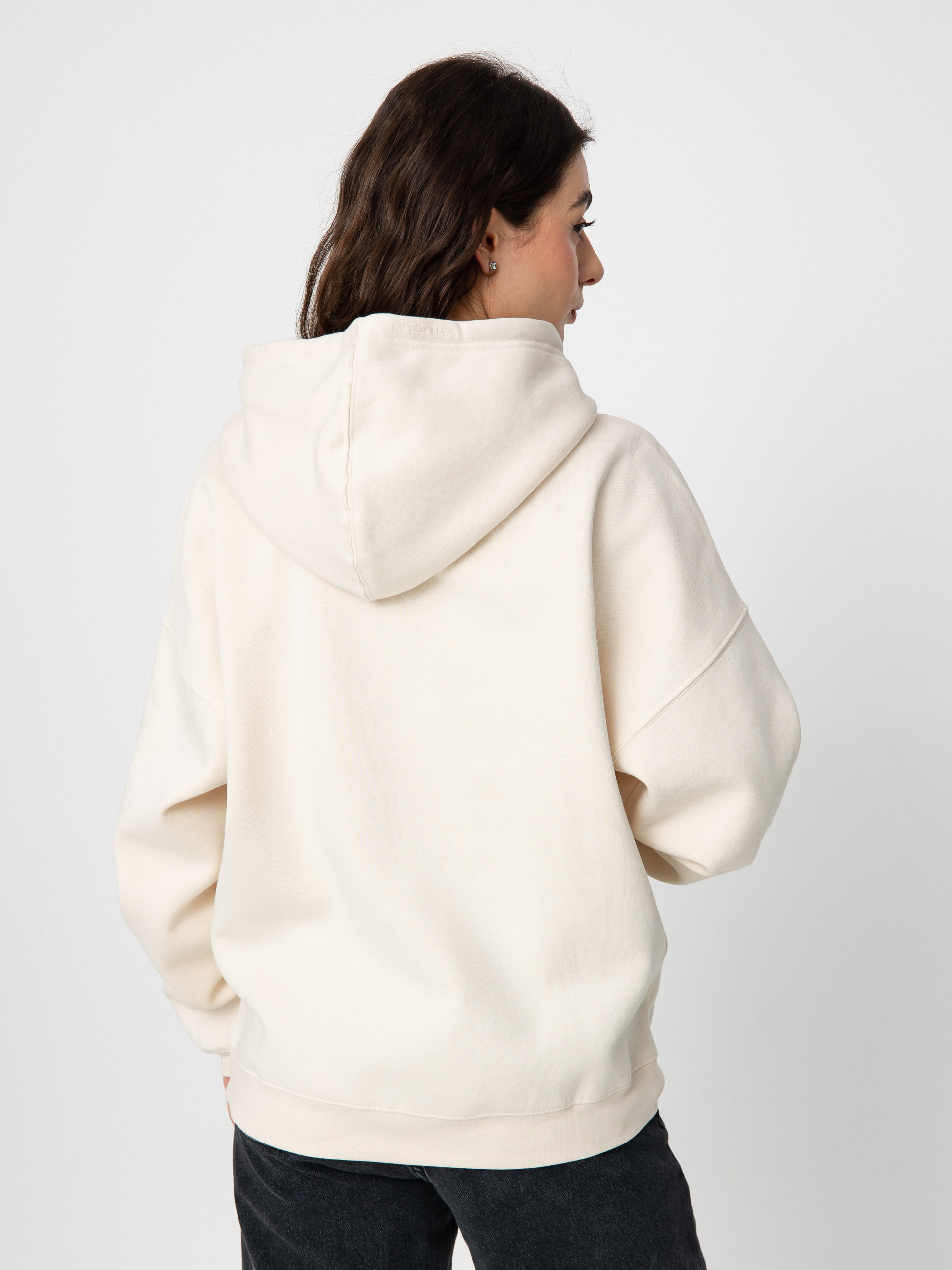 Mikina s kapucí Volcom Stone Heart II HD Wmn (sand)