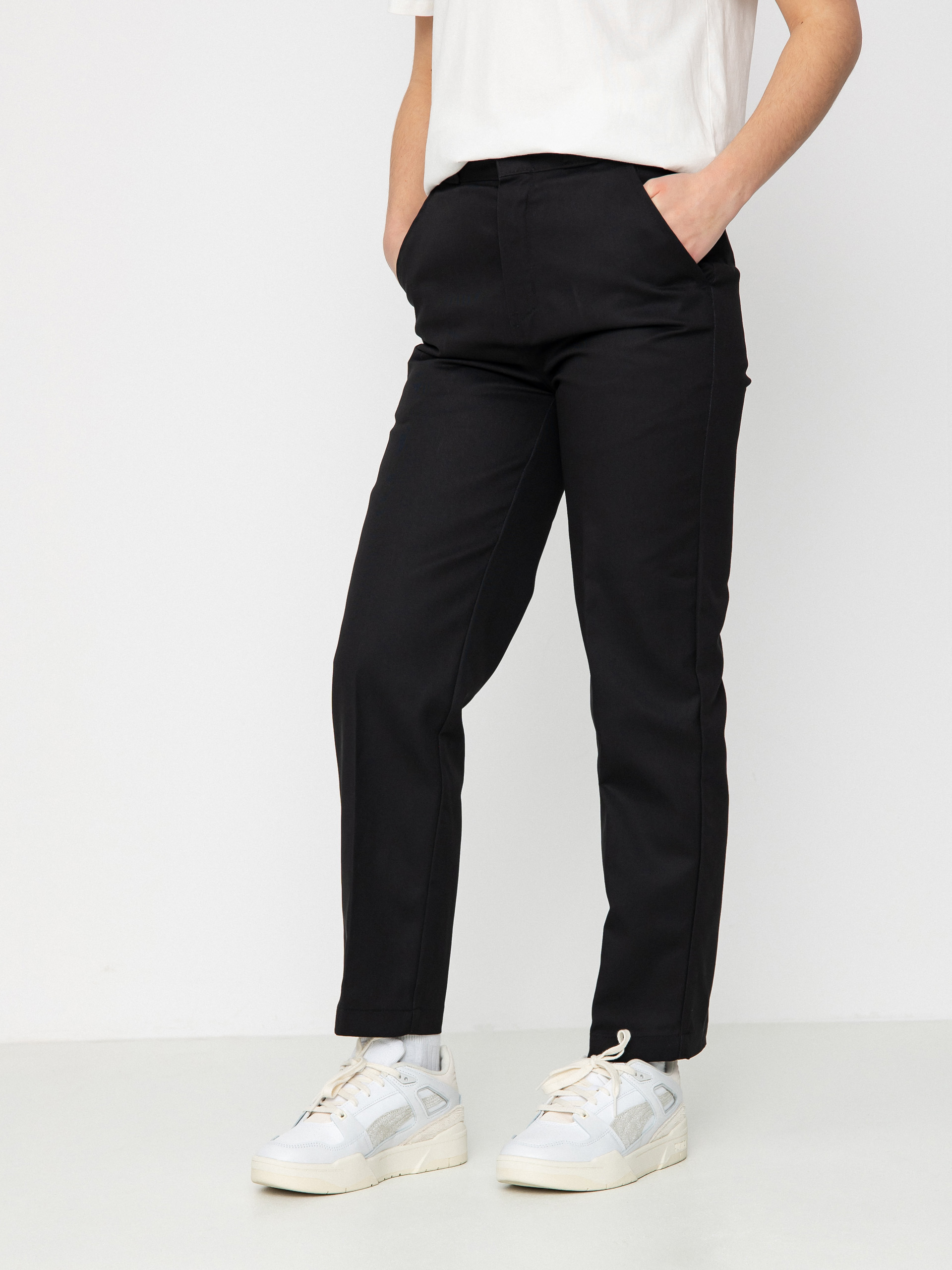 Kalhoty Dickies Phoenix Cropped Rec Wmn (black)