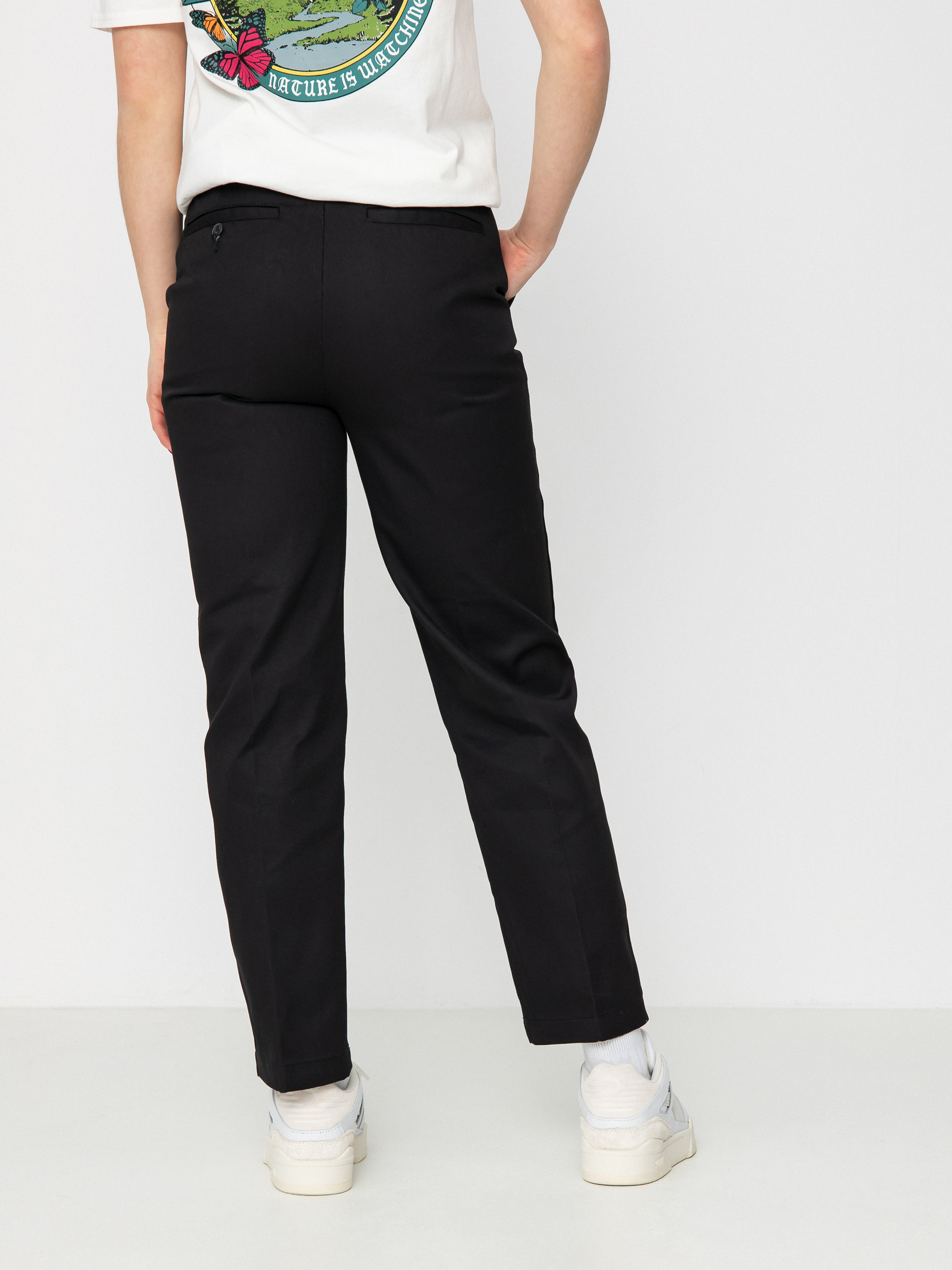 Kalhoty Dickies Phoenix Cropped Rec Wmn (black)