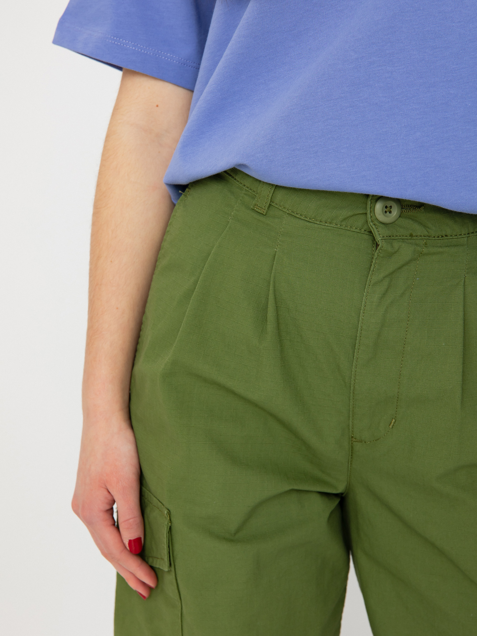 Kalhoty Carhartt WIP Collins Wmn (kiwi)