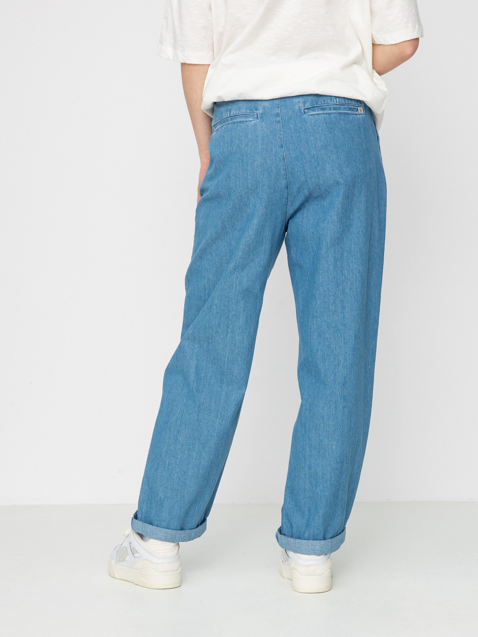 Kalhoty Brixton Victory Trouser Wmn (faded indigo)