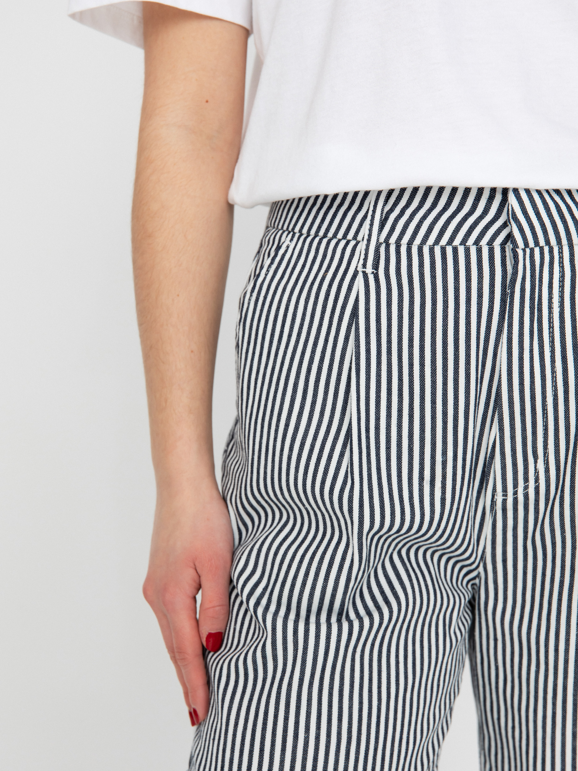 Kalhoty Brixton Victory Trouser Wmn (washed navy)