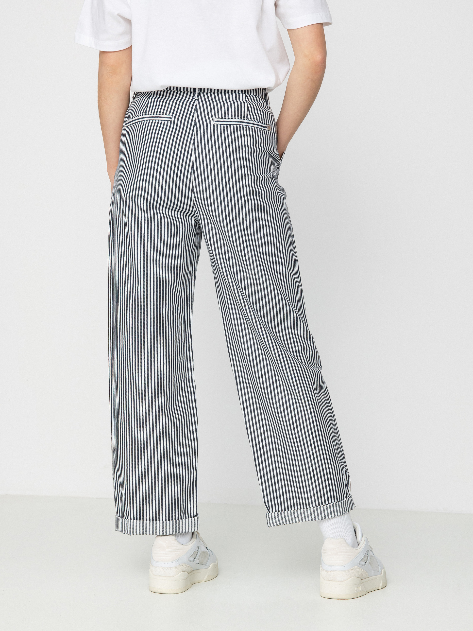 Kalhoty Brixton Victory Trouser Wmn (washed navy)