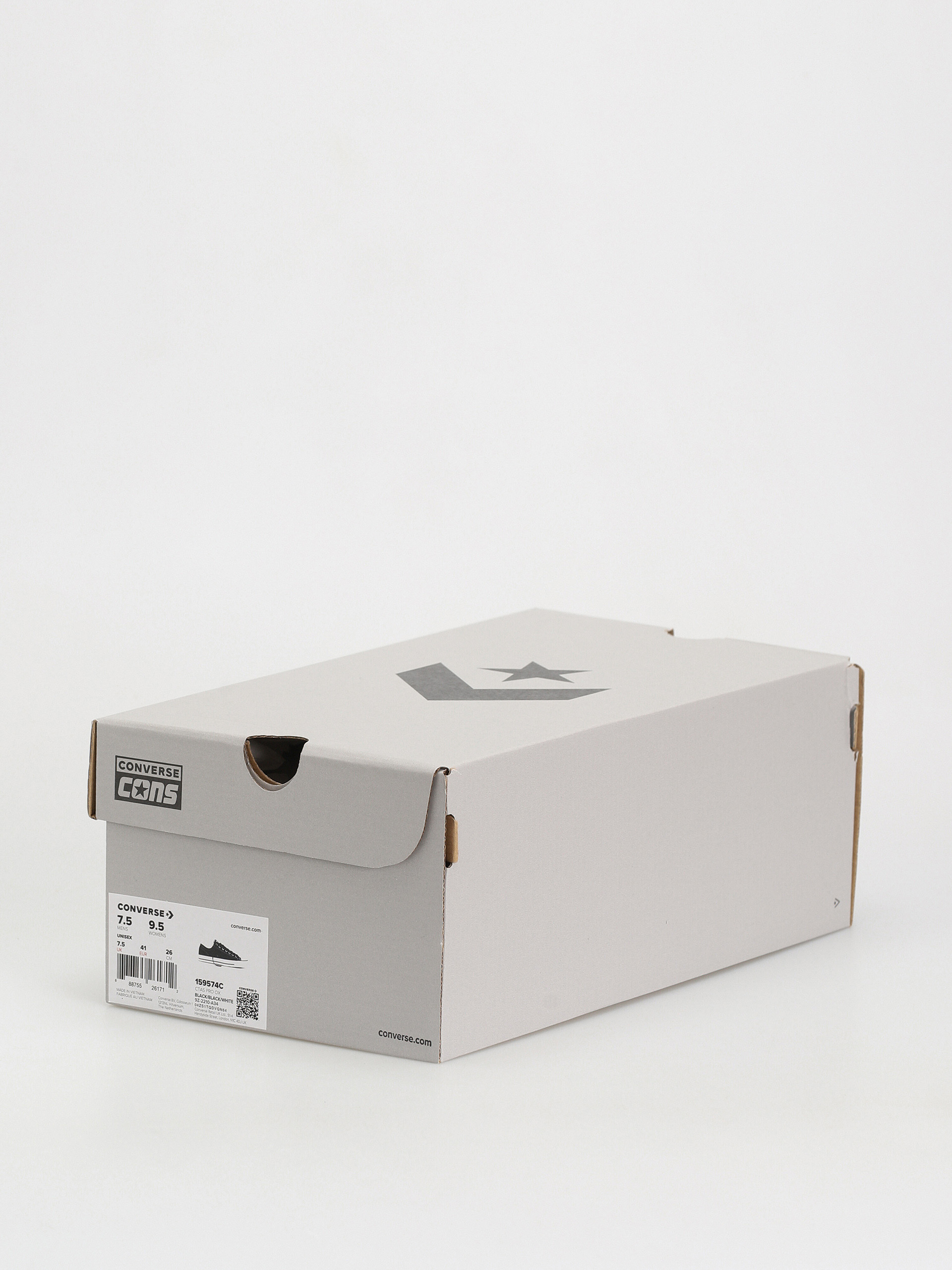 Boty Converse Trampki Chuck Taylor All Star Pro Ox (black/black/white)