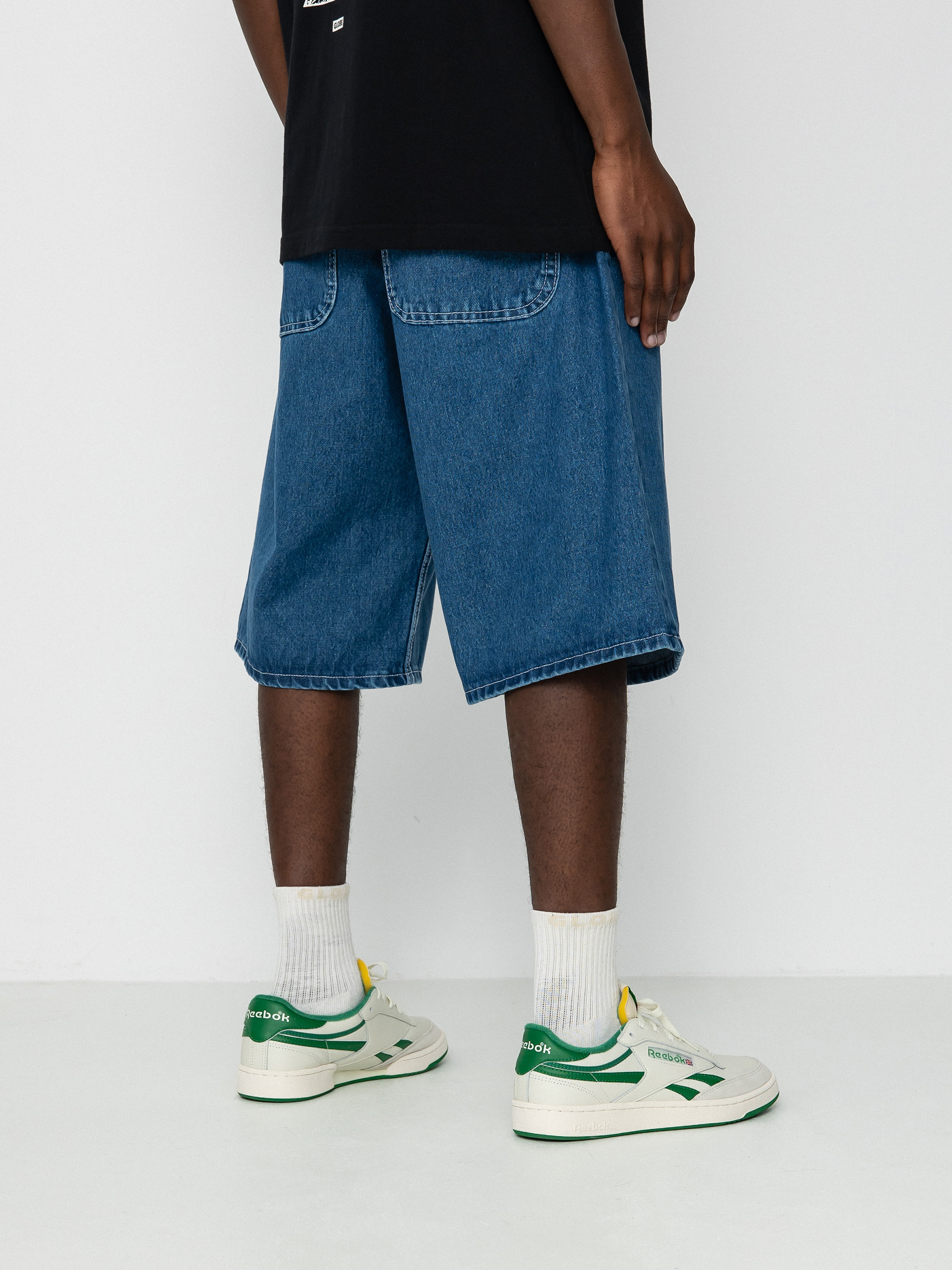 Kraťasy MassDnm Jeans Craft Baggy Fit (blue)