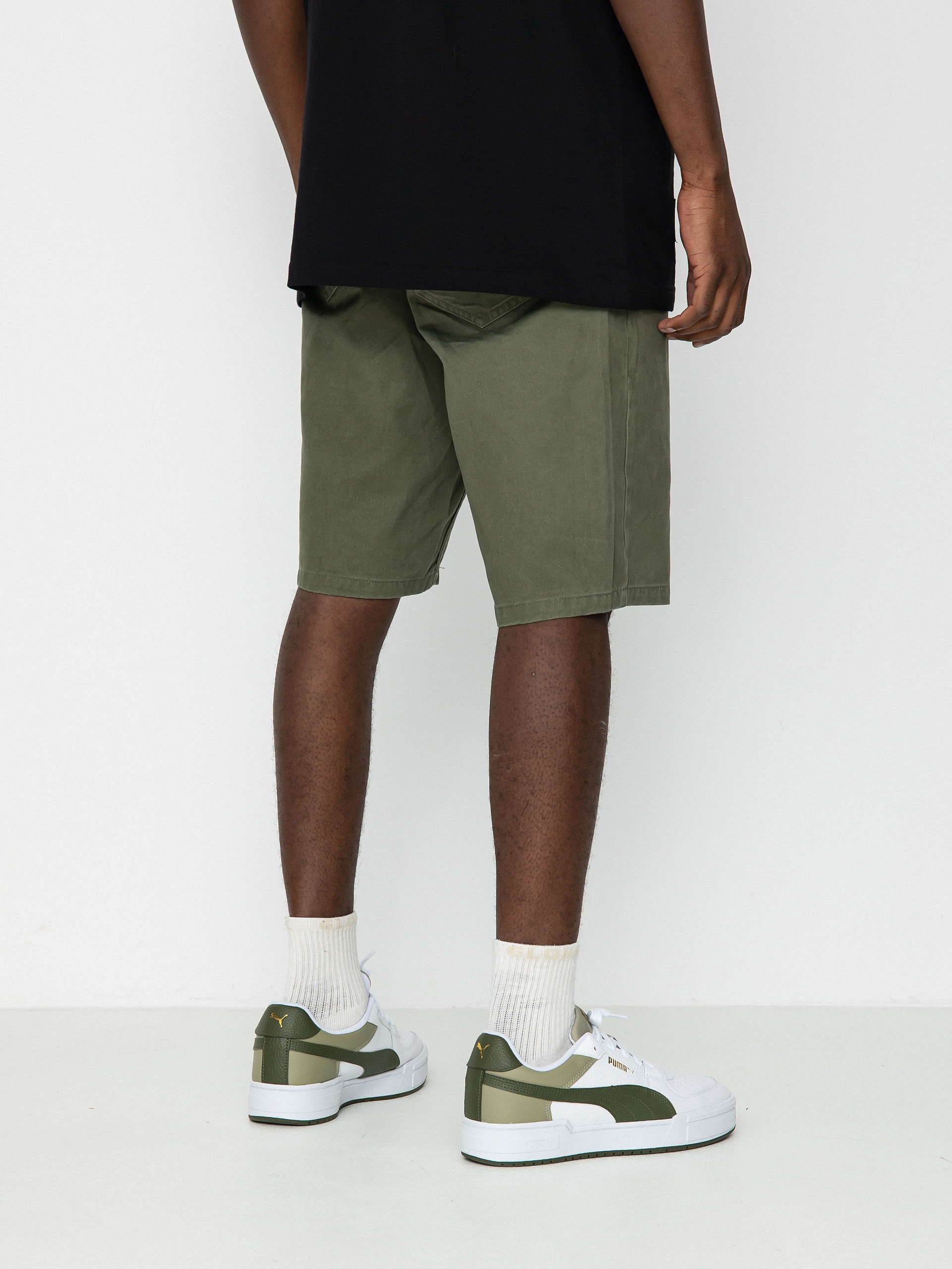 Kraťasy MassDnm Signature 2.0 Tapered Fit (olive)