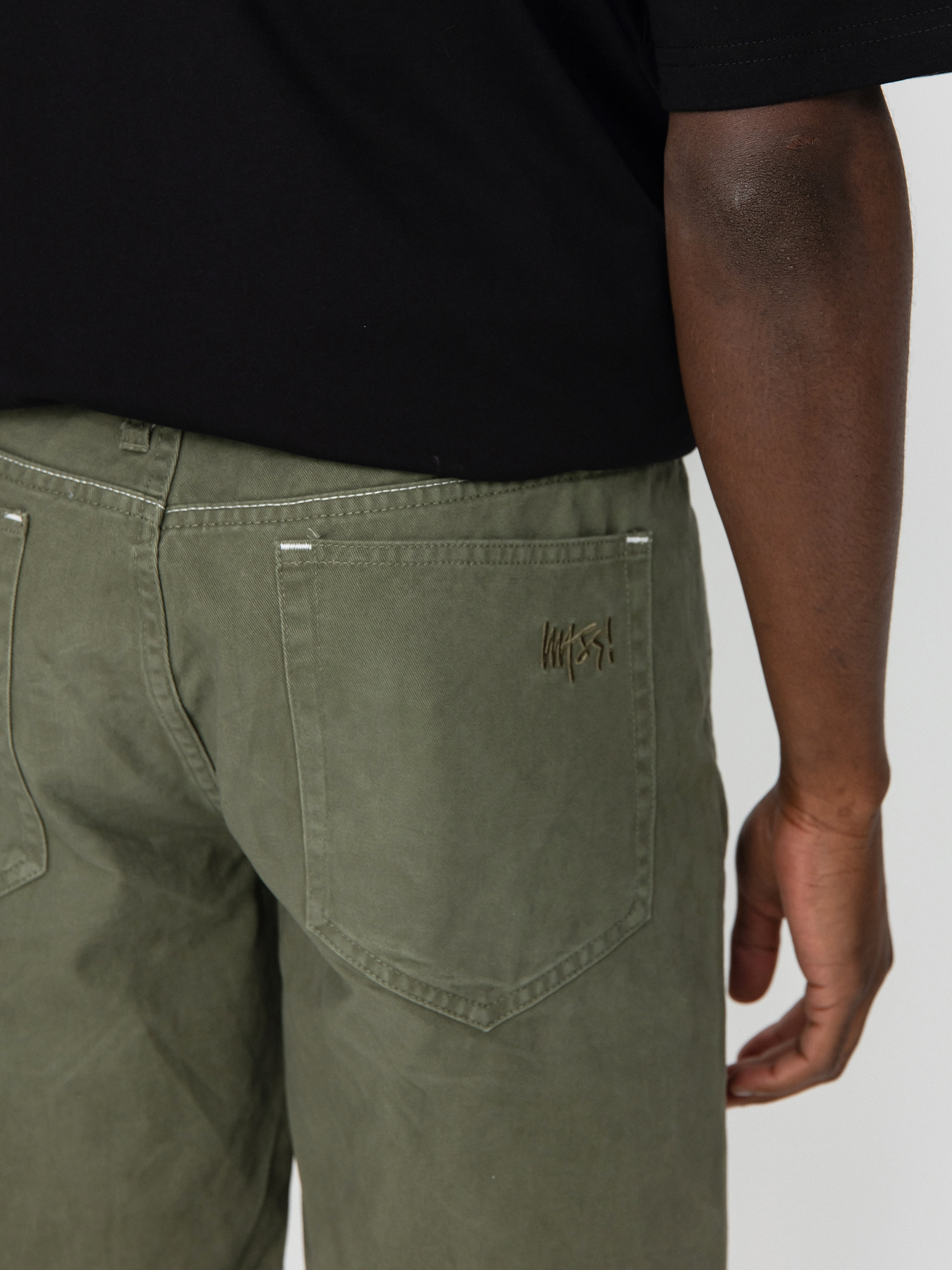 Kraťasy MassDnm Signature 2.0 Tapered Fit (olive)