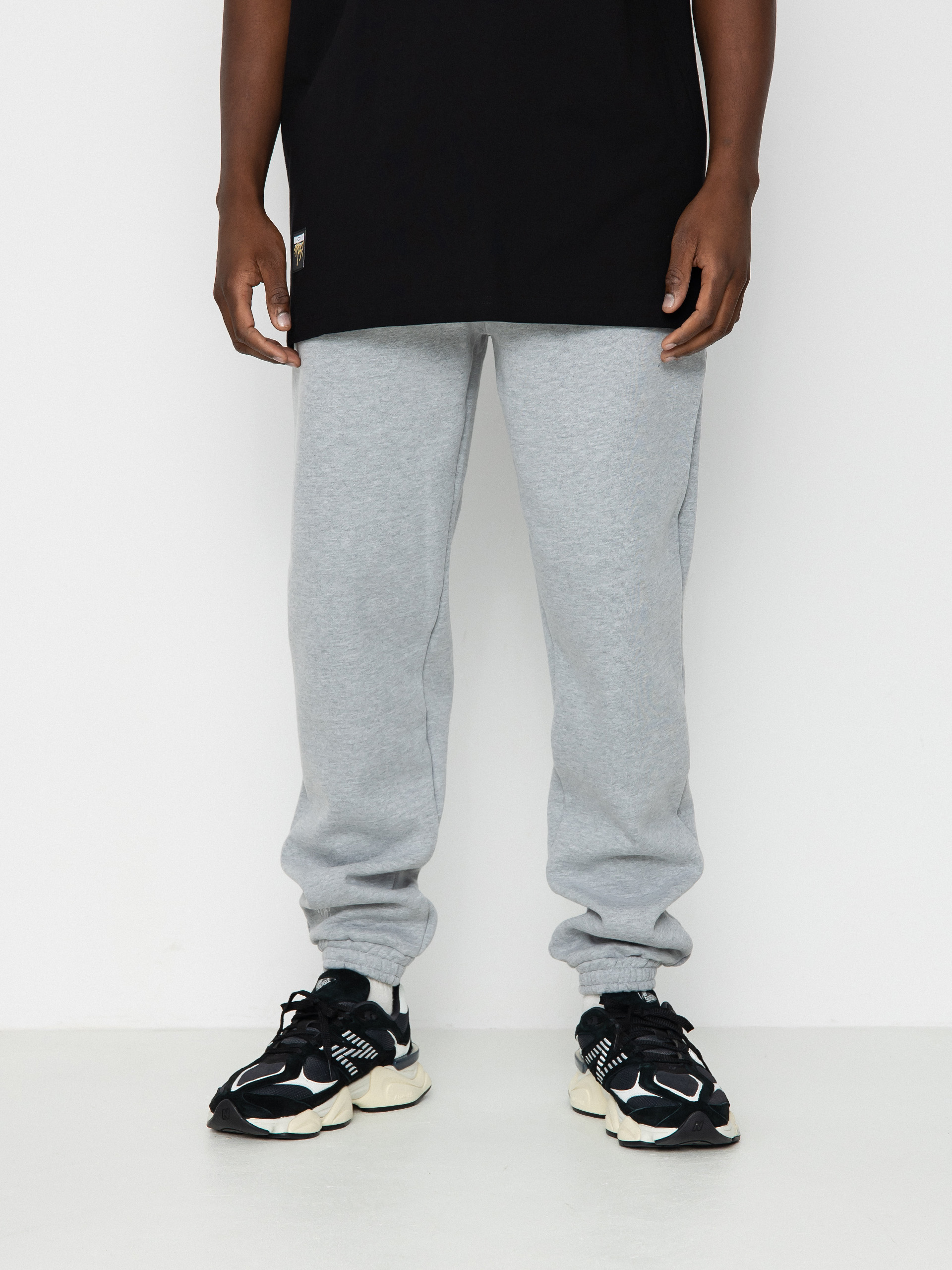 Kalhoty MassDnm Signature Patch Sweatpants (heather grey)