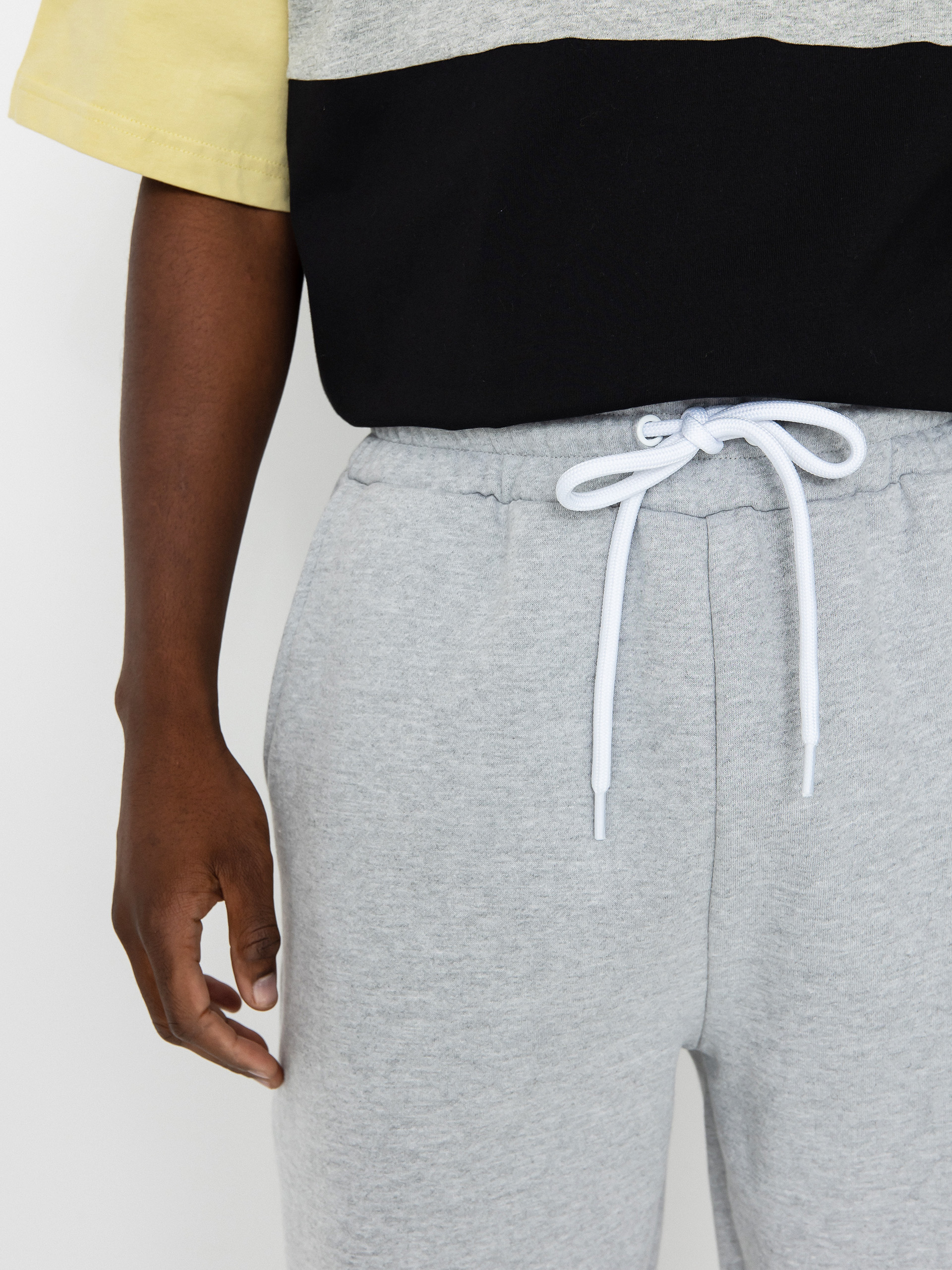Kalhoty MassDnm Signature Patch Sweatpants (heather grey)