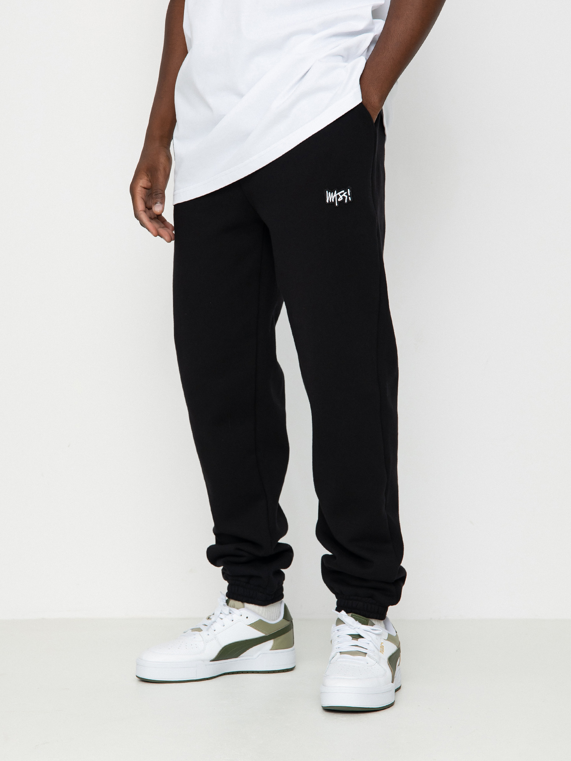 Kalhoty MassDnm Signature Patch Sweatpants (black)