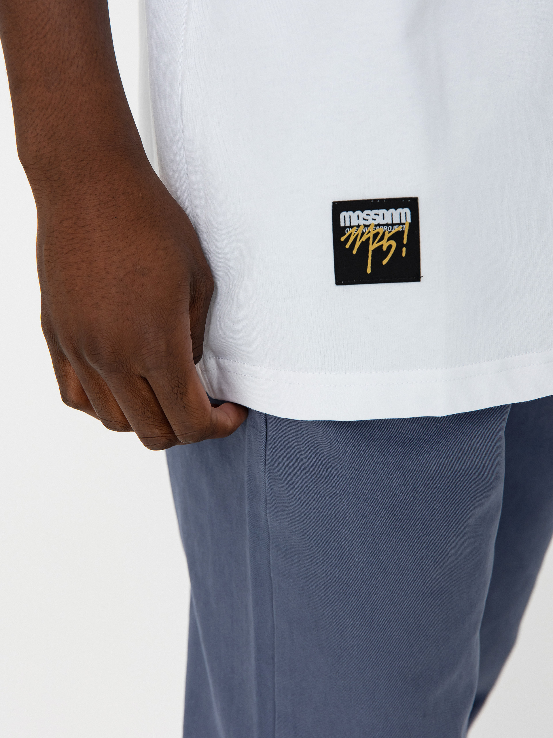 Tričko MassDnm Bulletproof (white)