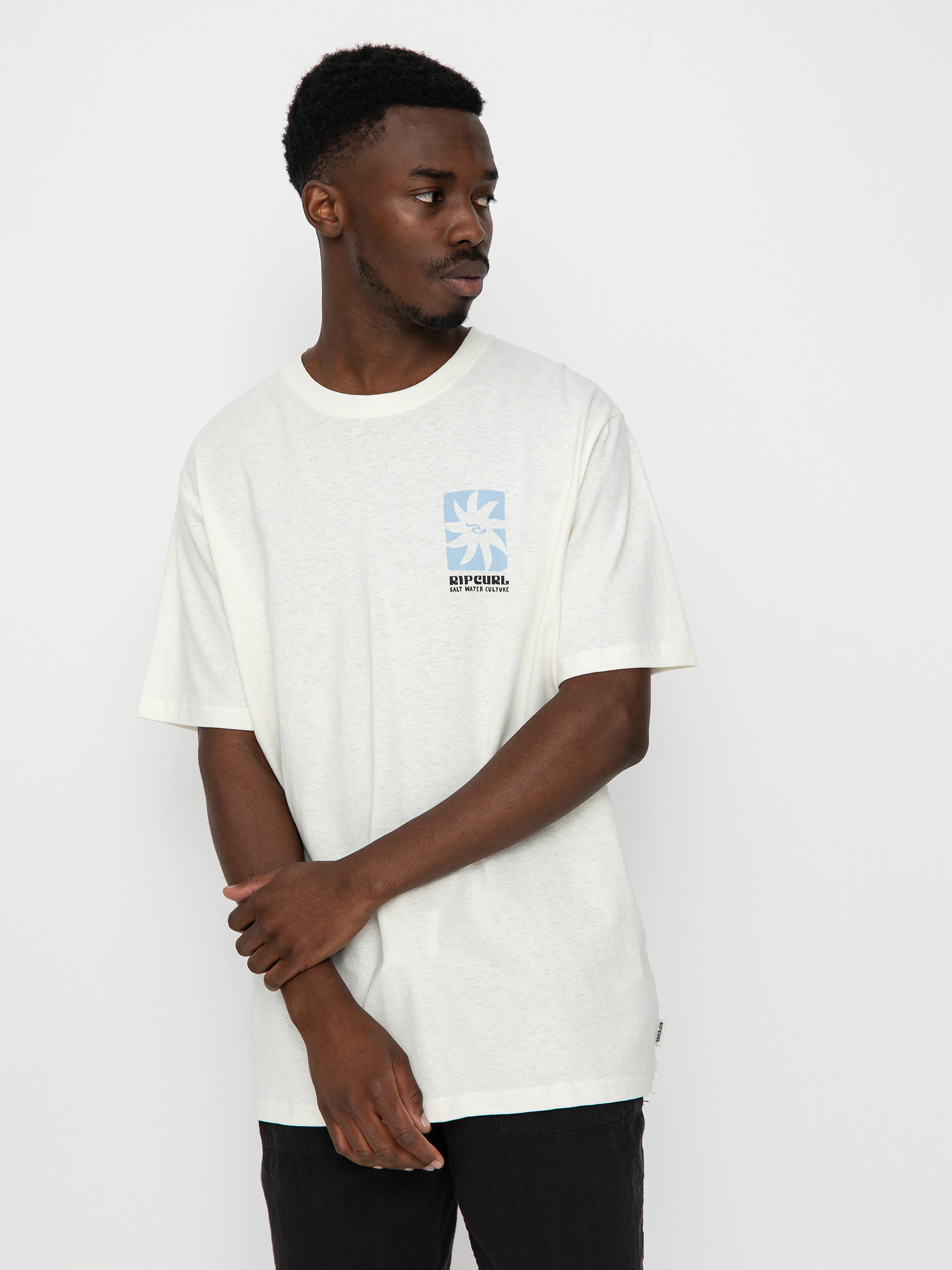 Tričko Rip Curl Swc Block Out (bone)