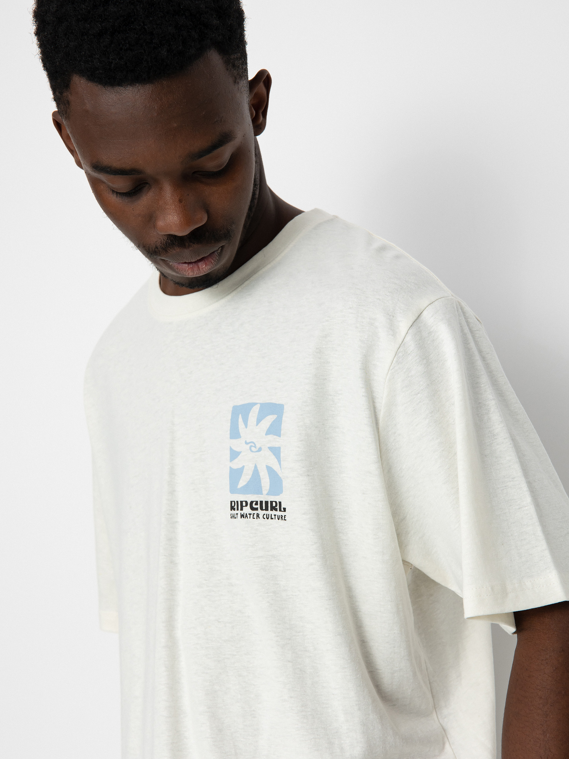 Tričko Rip Curl Swc Block Out (bone)