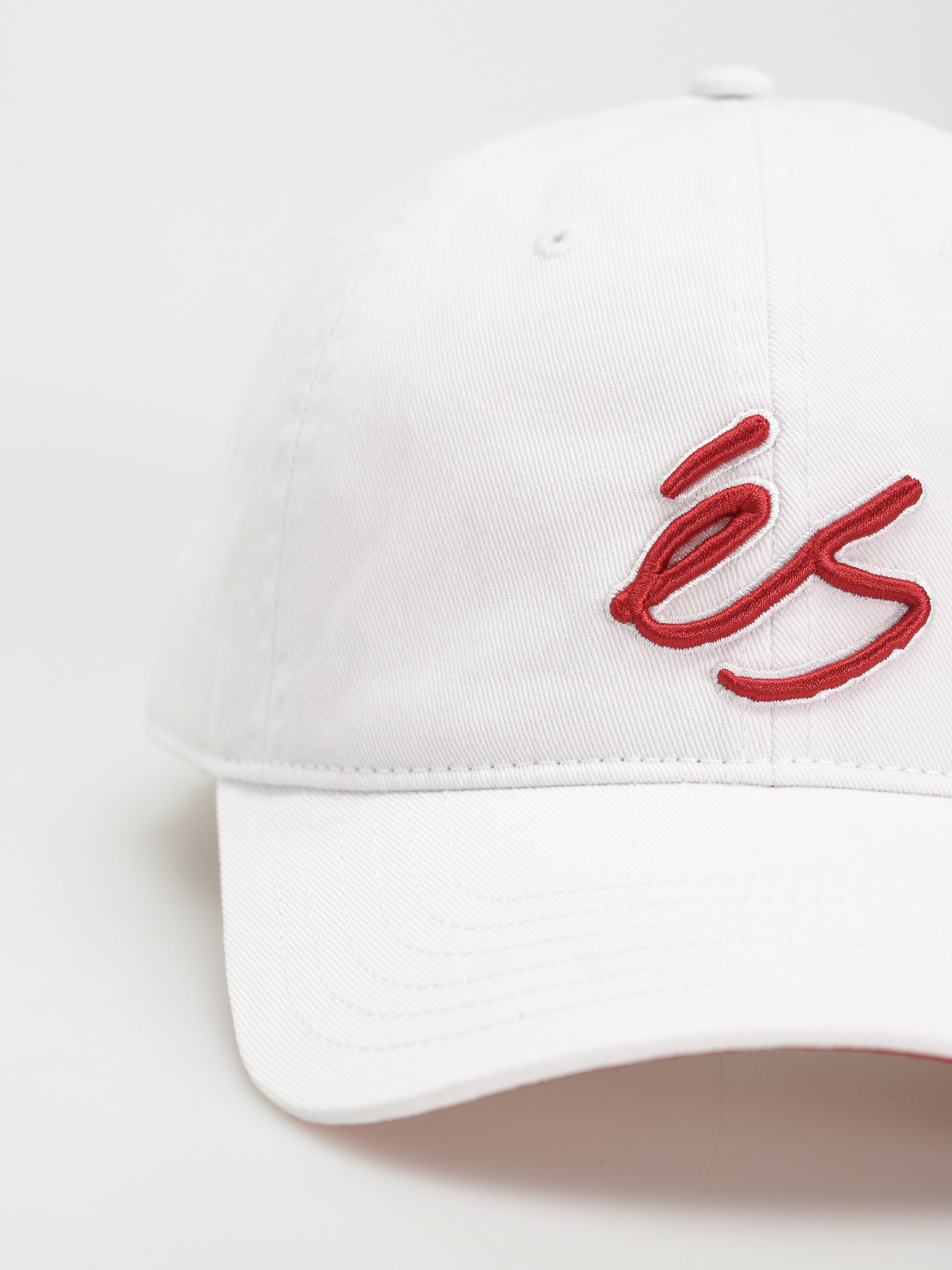 Kšiltovka  eS Es Script Dad Hat (white)