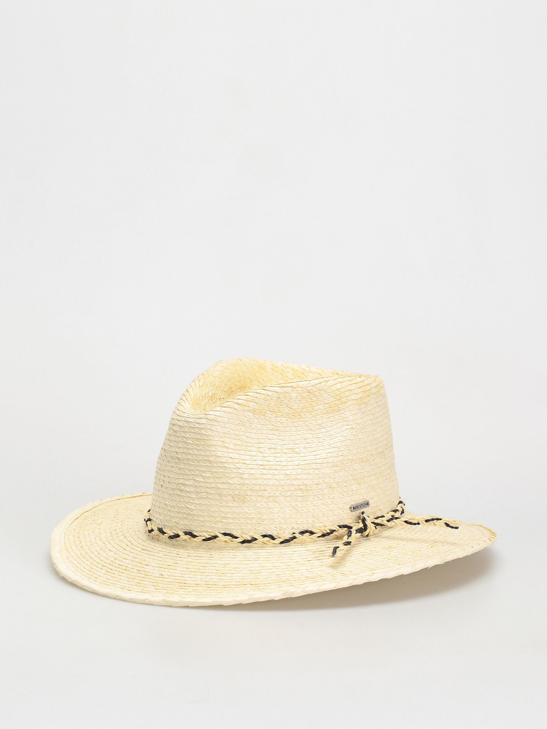 Klobouk Brixton Messer Western Straw Fedora (natural)