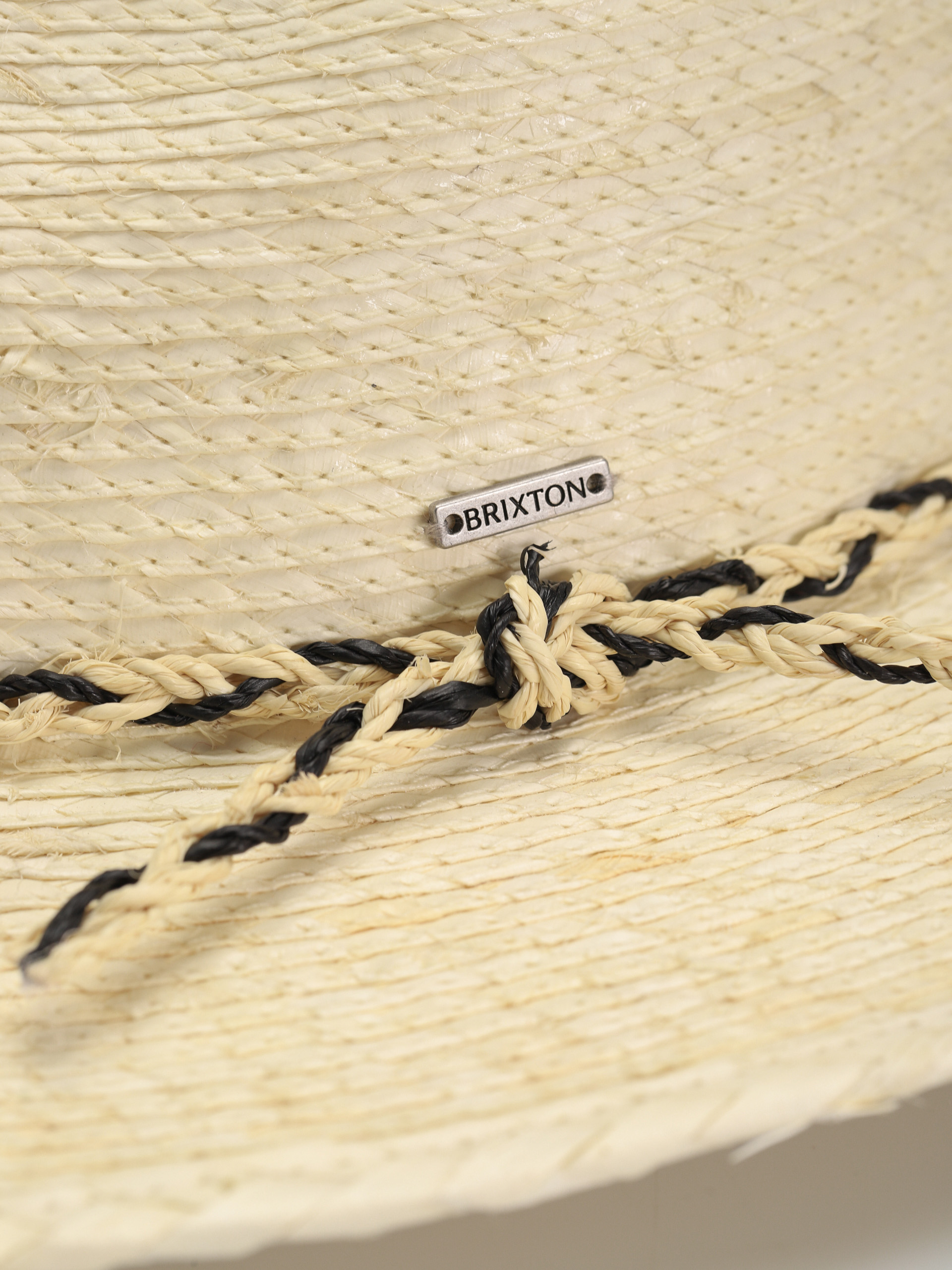 Klobouk Brixton Messer Western Straw Fedora (natural)