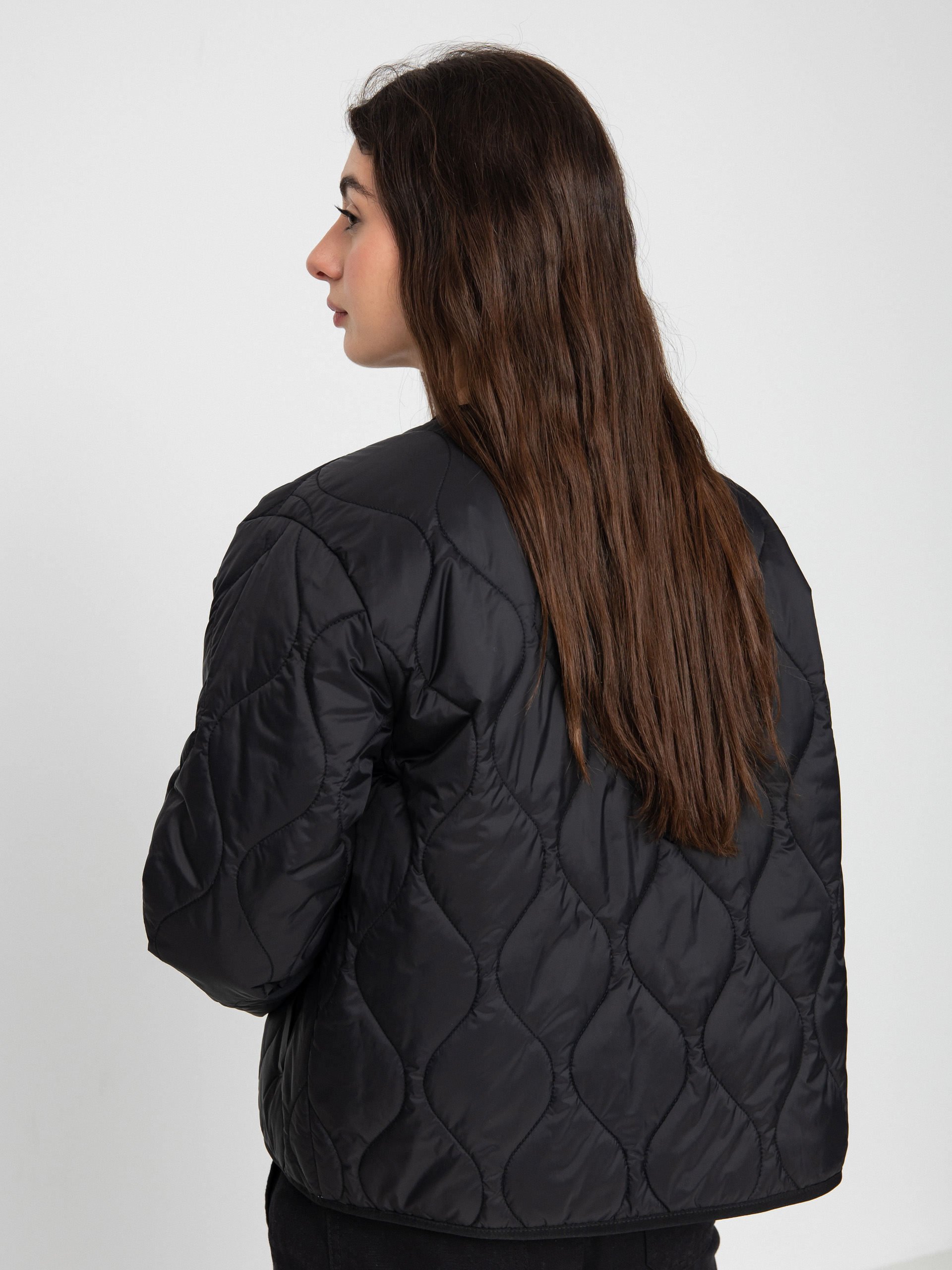 Bunda Vans Forces Reversible Liner Wmn (dusk downer black/asphalt)