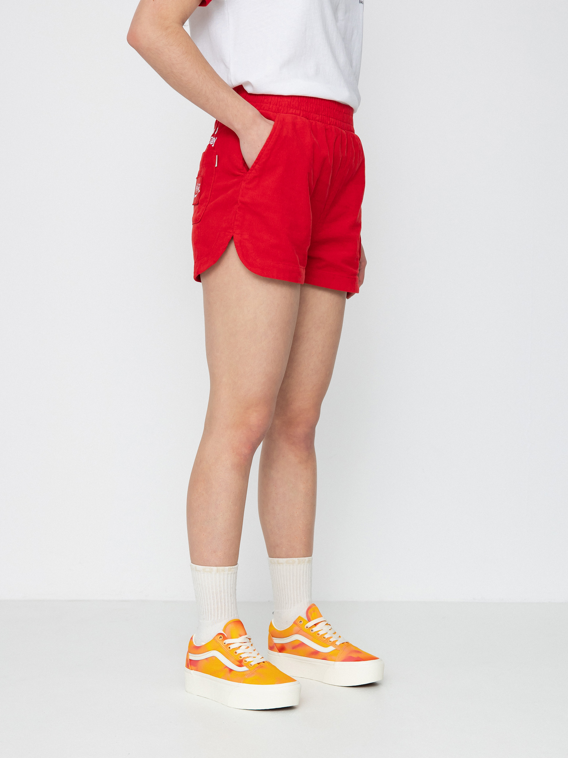 Kraťasy Brixton Coca-Cola Runner Wmn (cokered)