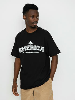 Tričko Emerica Collegiate (black)